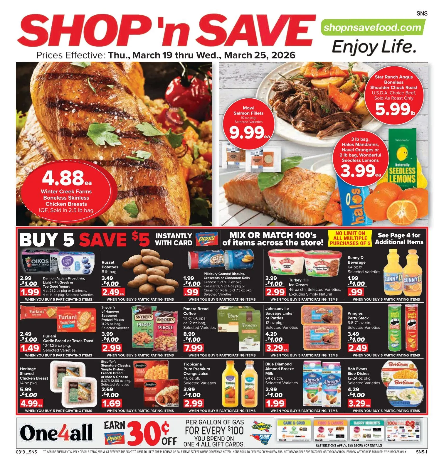 Weekly ad Shop'n Save weekly ads from March 19 to March 25 2026 - Page 1