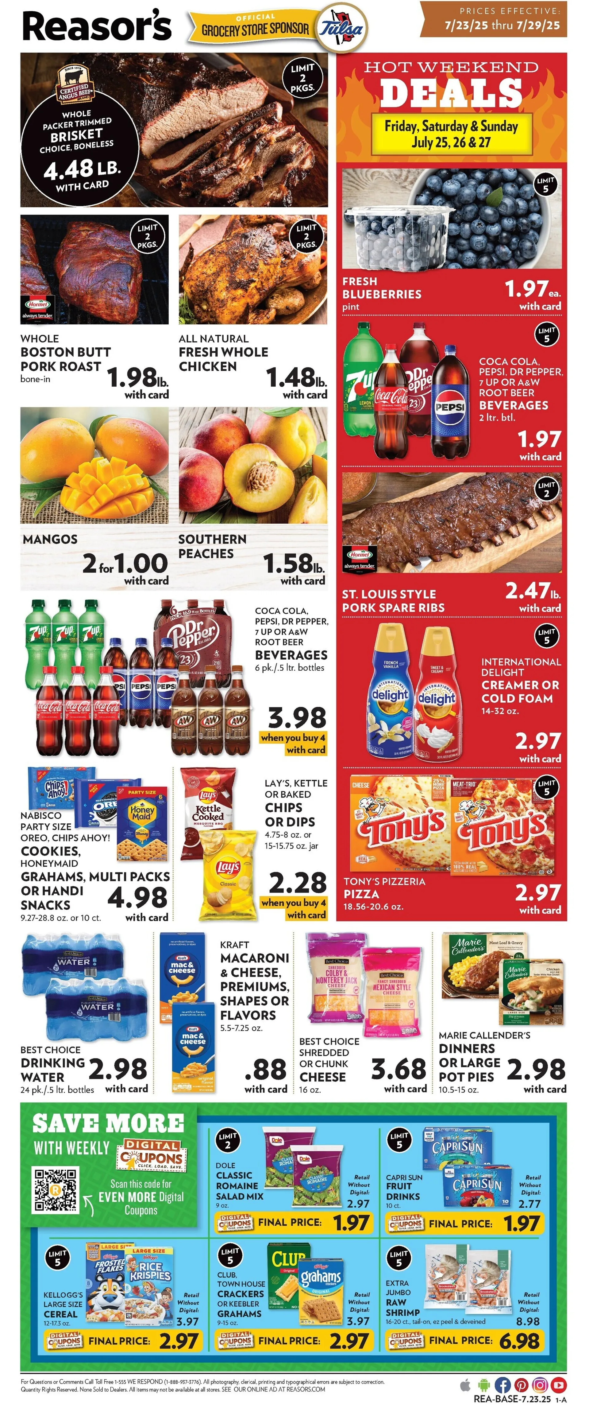 Weekly ad Reasor's weekly ads from July 23 to July 30 2025 - Page