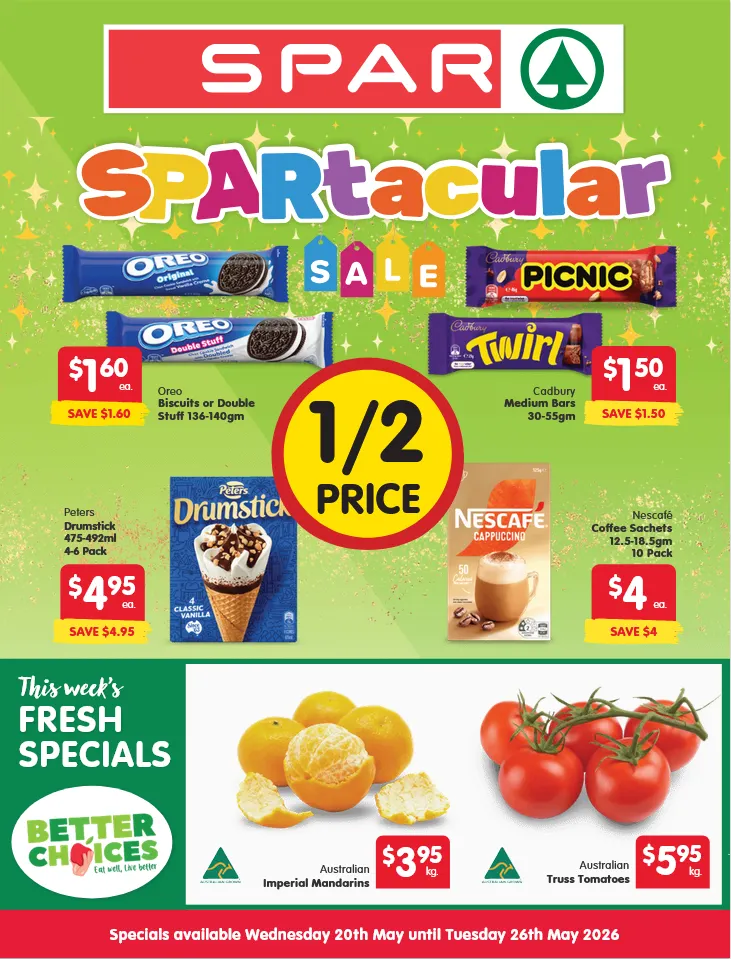 SPAR Sales - Catalogue valid from 20 May to 26 May 2026 - page 1