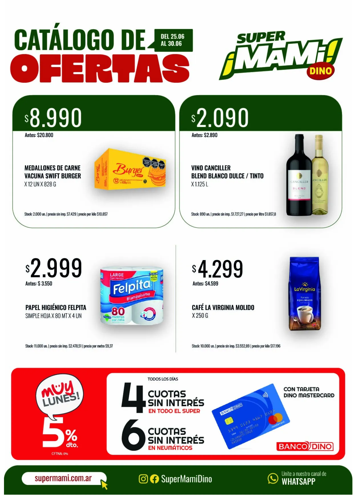 Ofertas de Super Mami Ofertas 25 de junio al 30 de junio 2026 - Página 1 del catálogo