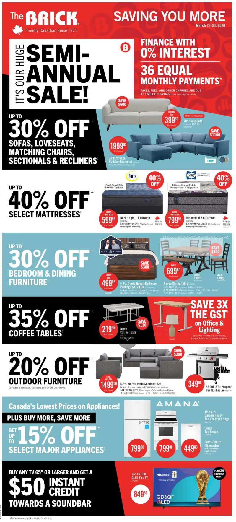 The Brick Sales from March 26 to March 30 2026 - flyer page 1