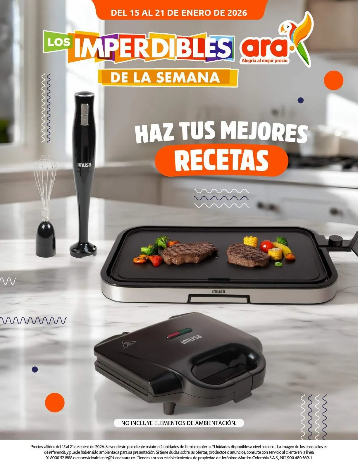 Catalogo de Ara Ofertas 15 de enero al 21 de enero 2026 - Pag 1