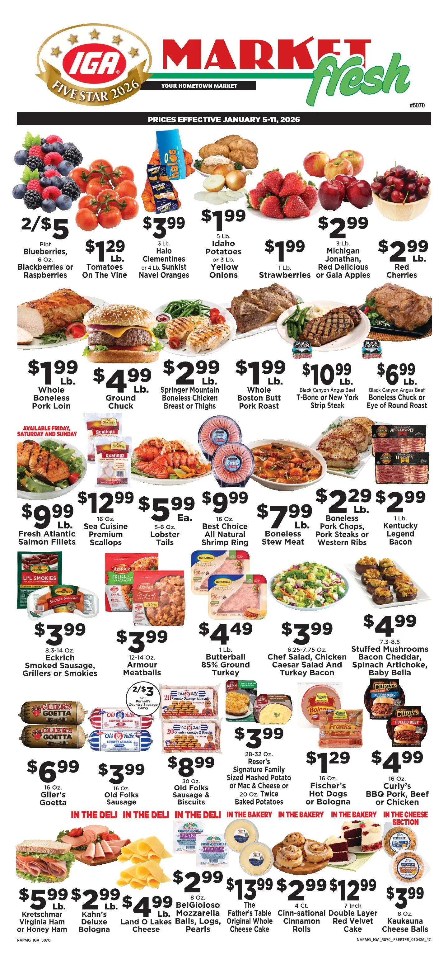 Weekly ad IGA Sales from January 5 to January 11 2026 - Page