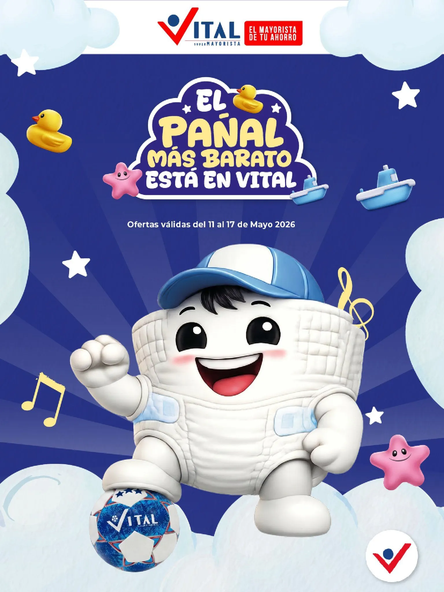 Ofertas de  Vital Ofertas 11 de mayo al 17 de mayo 2026 - Página 1 del catálogo