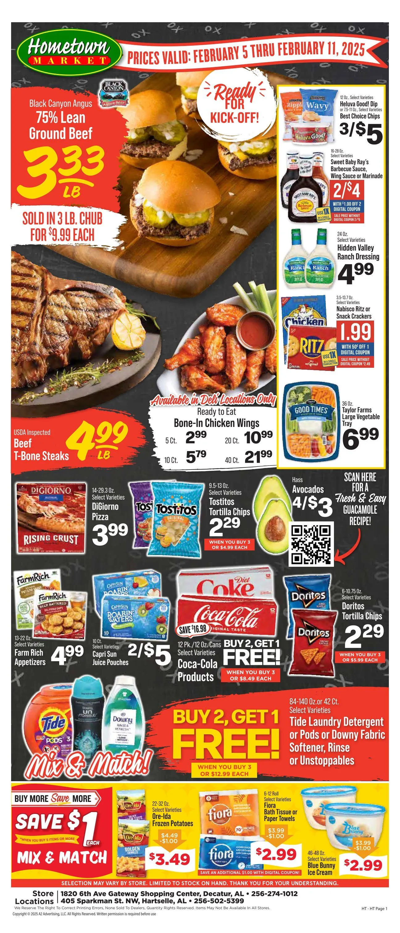 Weekly ad Hometown Market weekly ads from February 6 to February 11 2025 - Page 