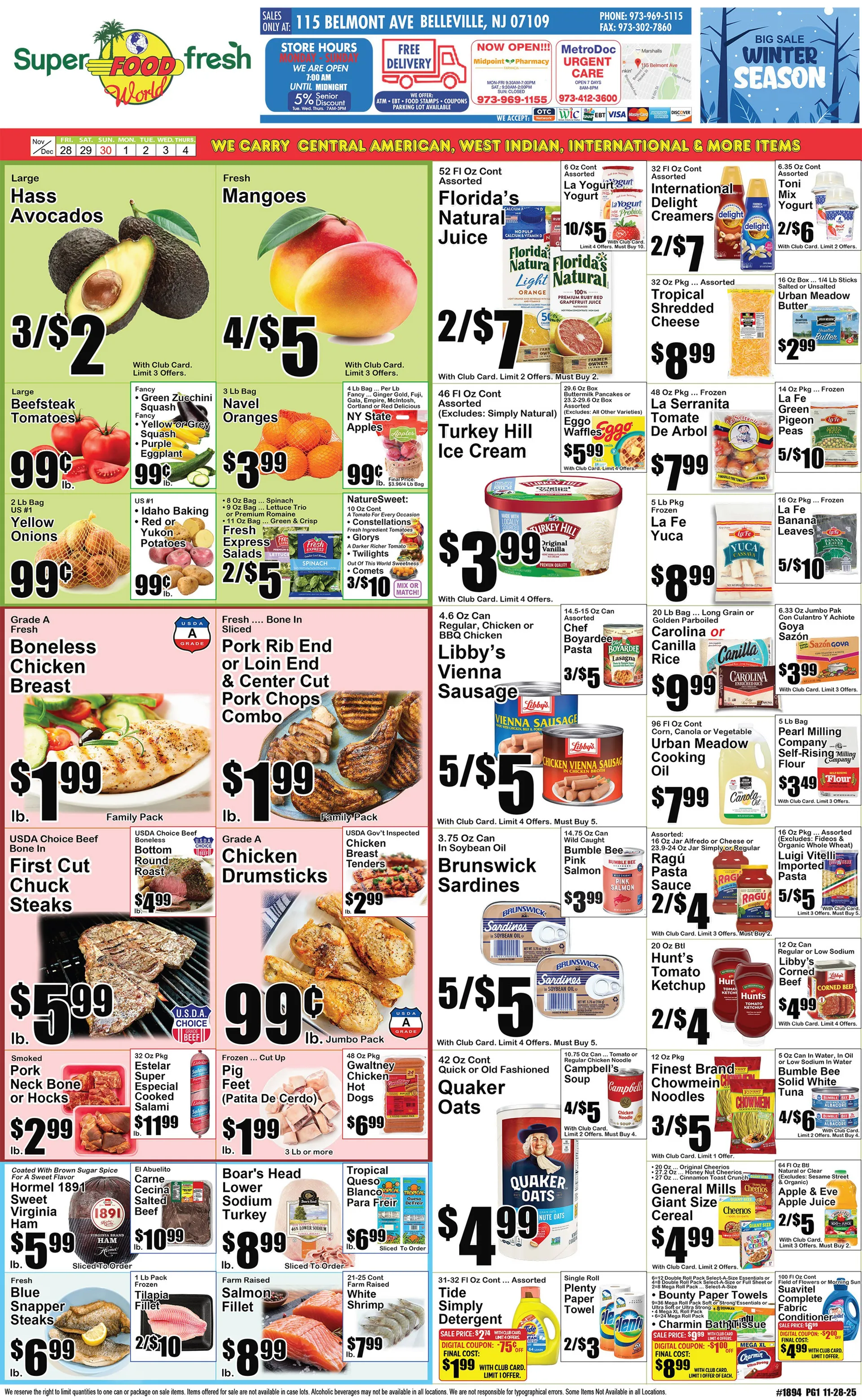 Weekly ad SuperFresh Sales from December 28 to December 4 2025 - Page 