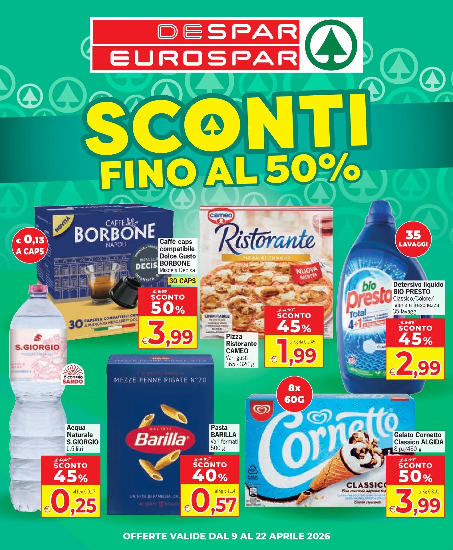  Eurospar Volantino da 9 aprile a 22 aprile di 2026 - Pagina del volantino 