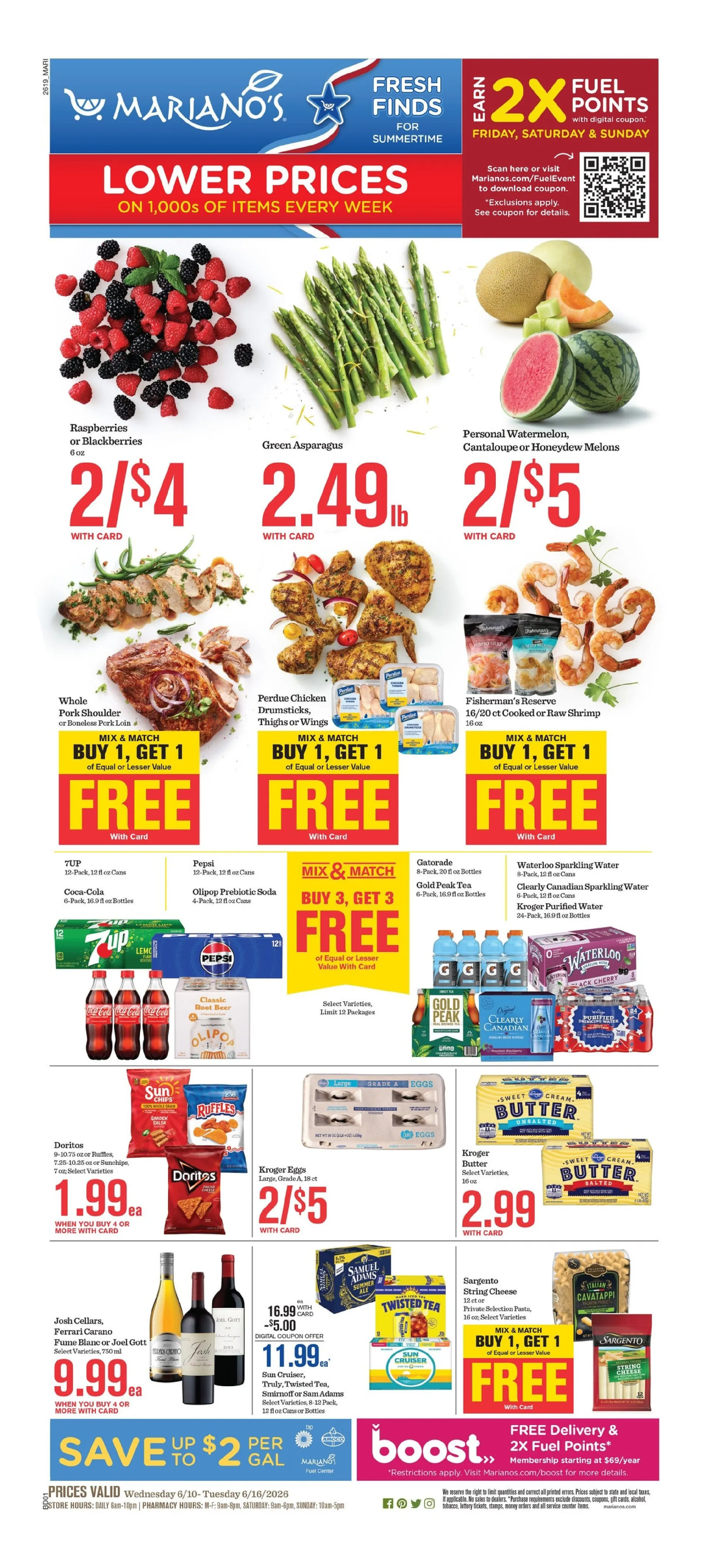 Weekly ad Mariano's Sales from June 10 to June 16 2026 - Page