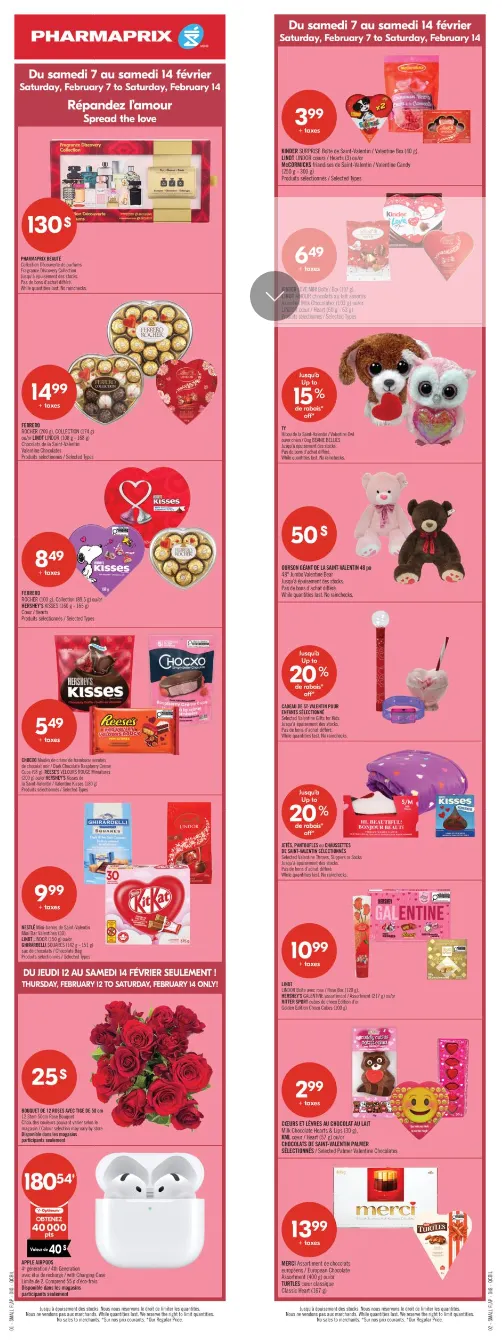 Pharmaprix Sales from February 7 to February 12 2026 - flyer page 