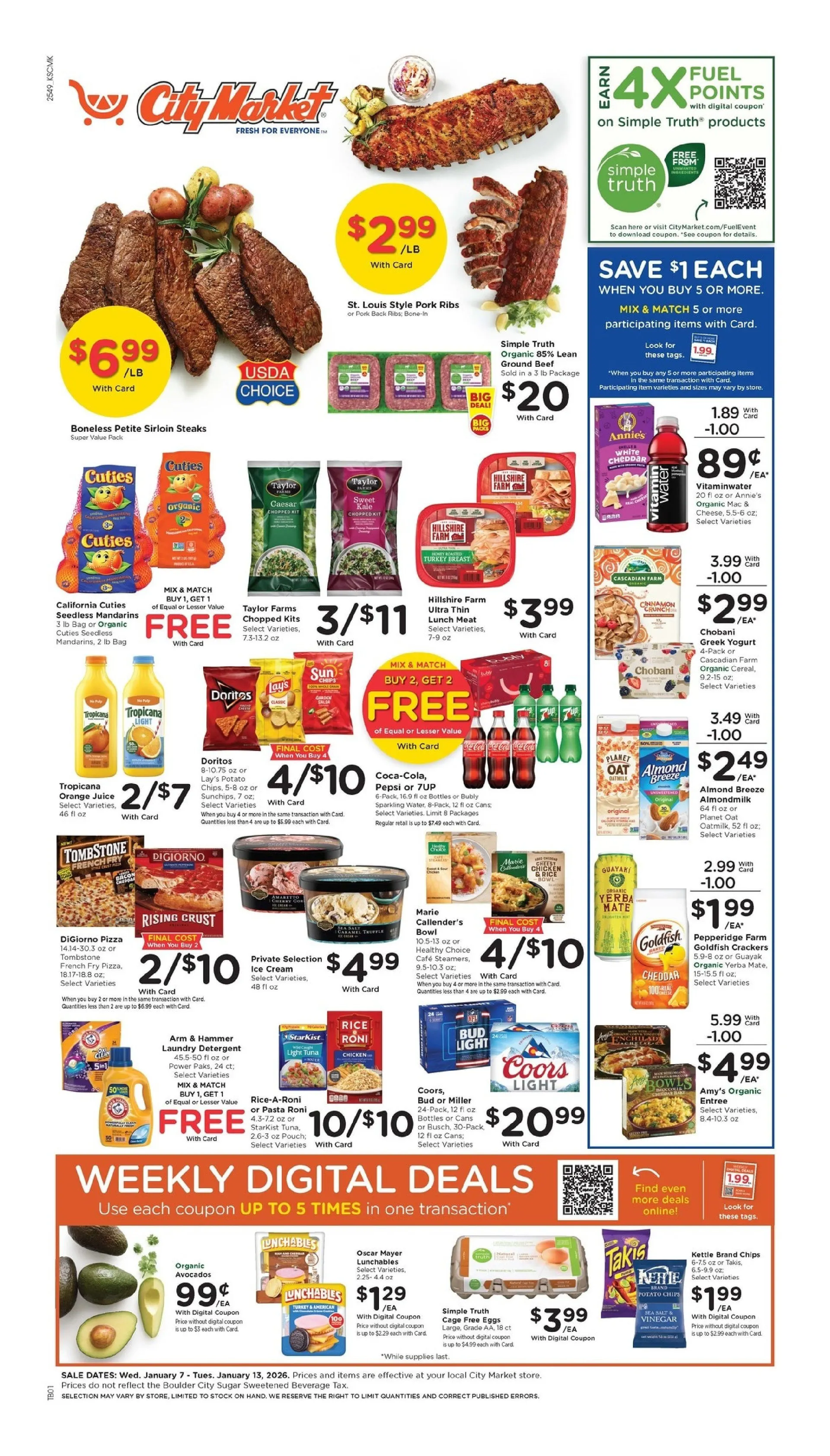 Weekly ad City Market Sales from January 7 to January 13 2026 - Page 