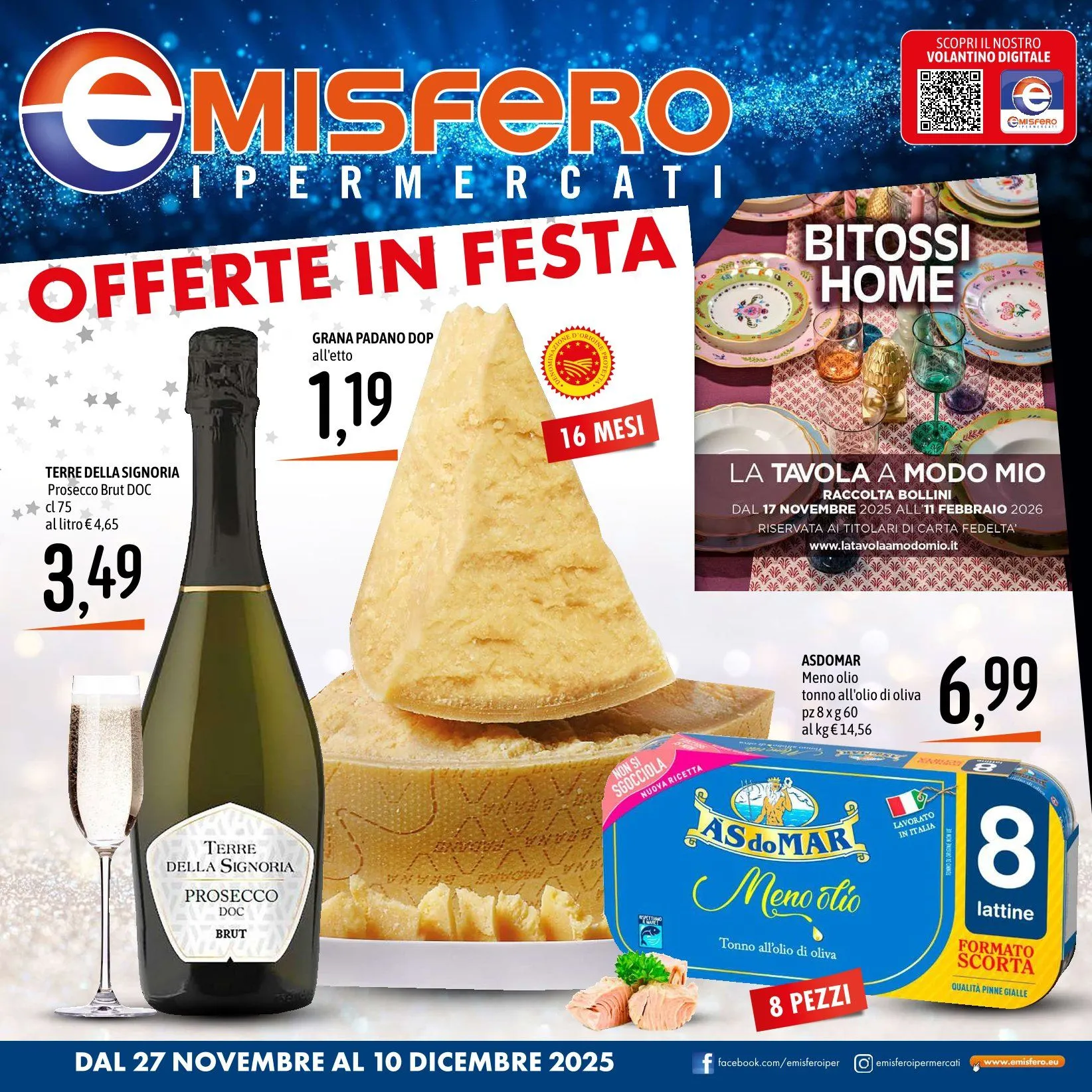 Emisfero Volantino da 27 novembre a 10 dicembre di 2025 - Pagina del volantino 1