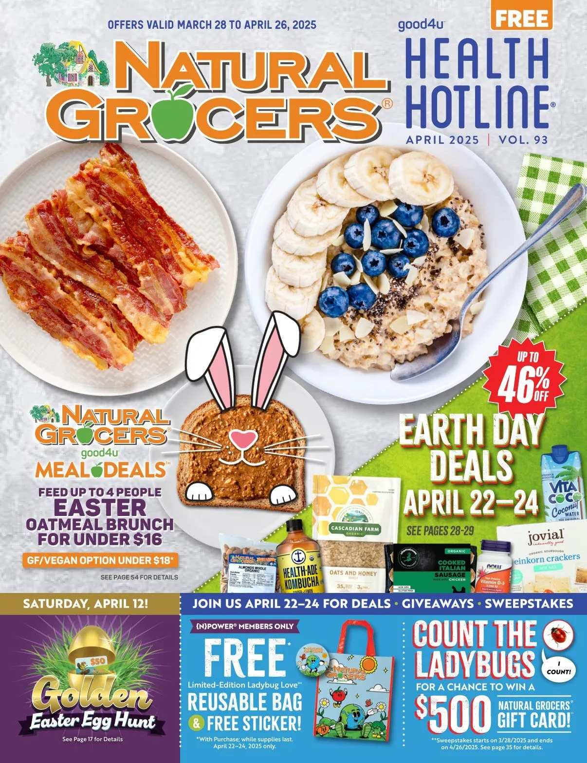 Weekly ad Natural Grocers Deals from April 4 to April 30 2025 - Page 1