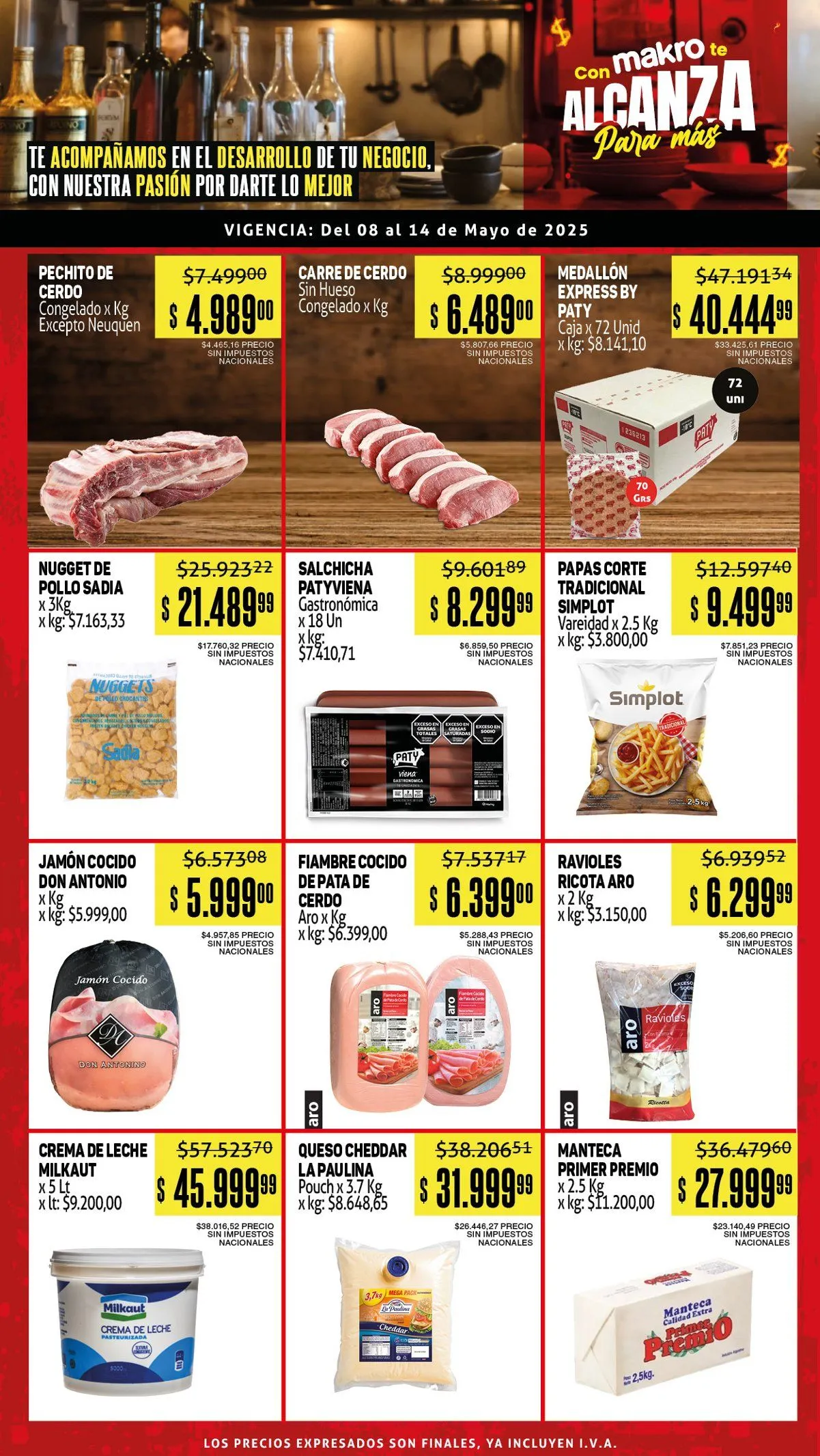 Ofertas de Ofertas Makro 8 de mayo al 14 de mayo 2025 - Página 1 del catálogo