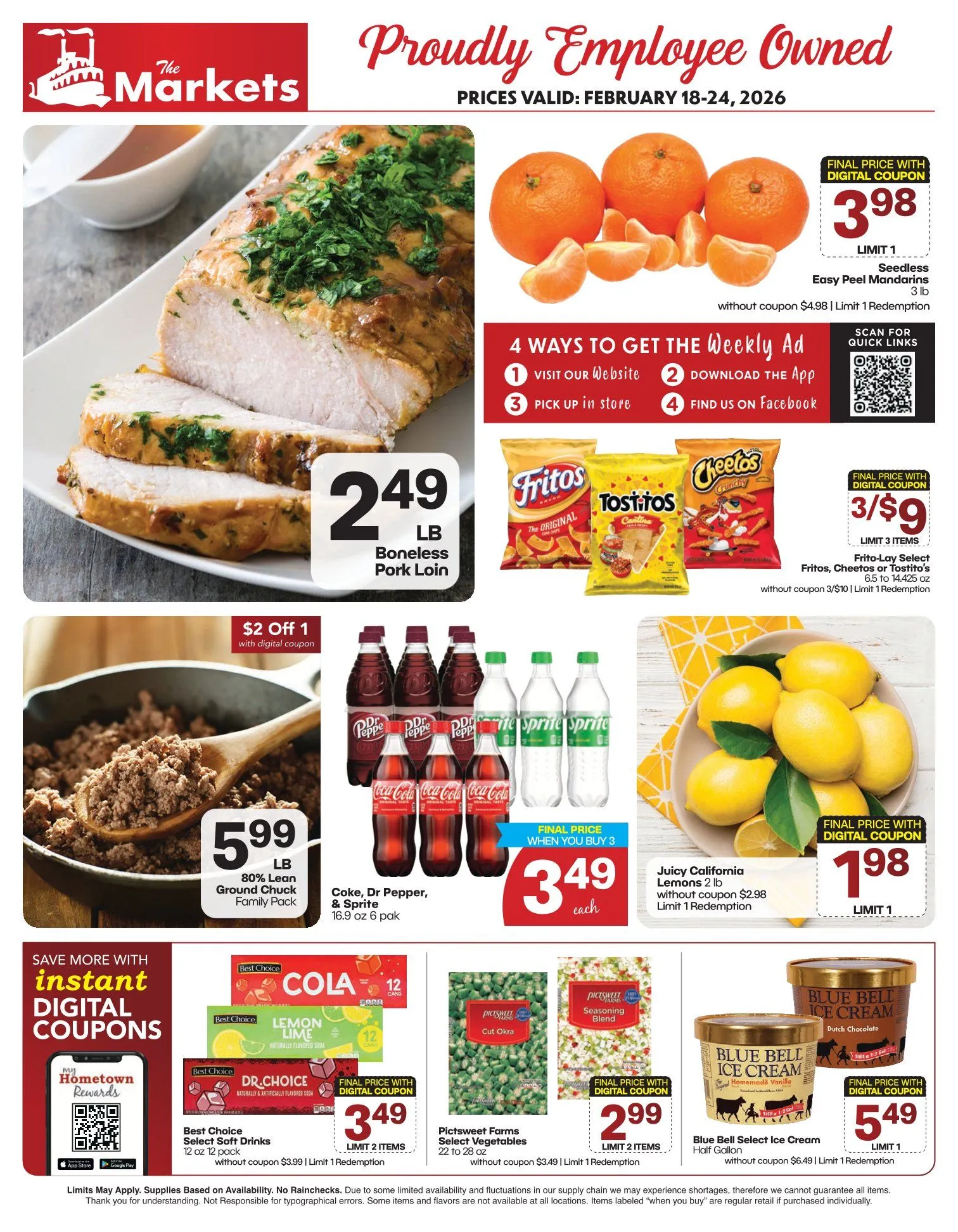 Weekly ad The Markets Sales from February 18 to February 24 2026 - Page 