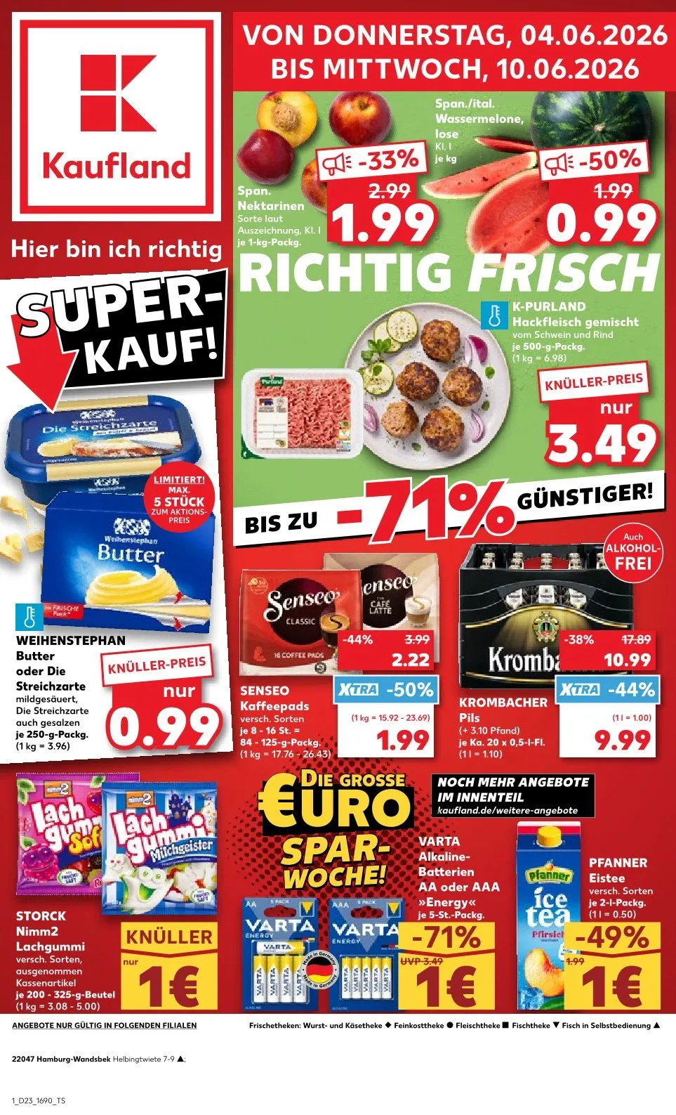 Online-Prospekte von 4. Juni bis 10. Juni 2026 - Prospekt seite 1