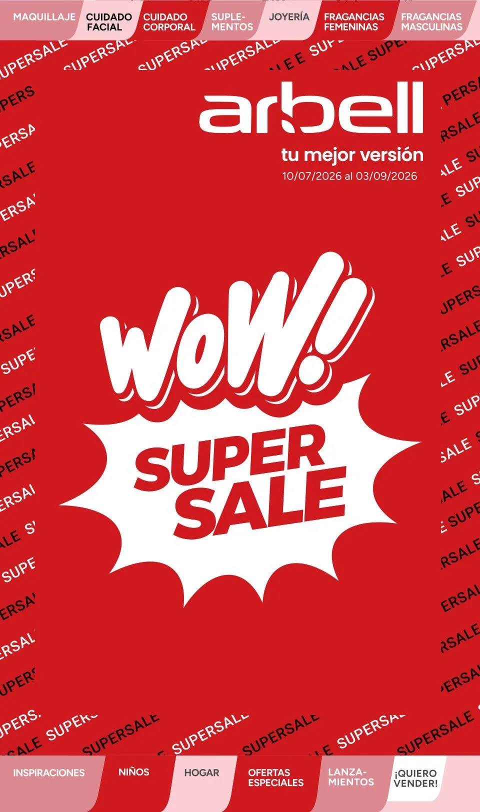 Ofertas de Arbell Ofertas 10 de julio al 3 de septiembre 2026 - Página 1 del catálogo