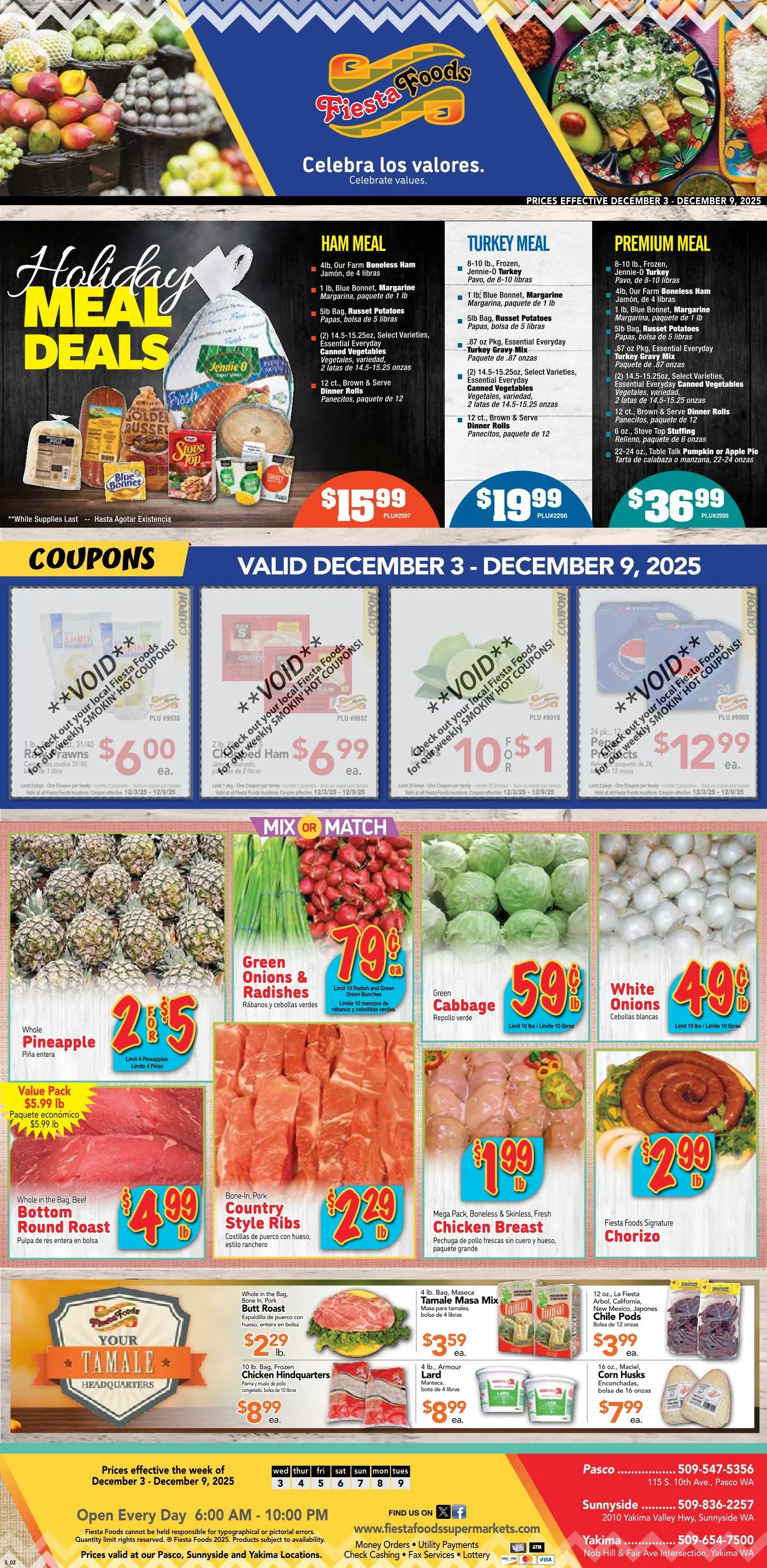 Weekly ad Fiesta Foods SuperMarkets from December 3 to December 9 2025 - Page