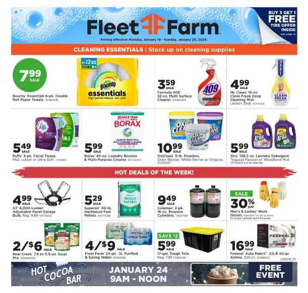Weekly ad Fleet Farm  Sales from January 19 to January 25 2026 - Page 