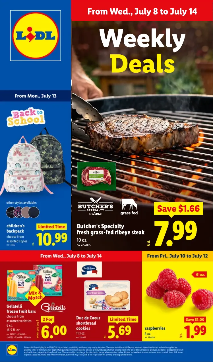 Weekly ad Lidl Sales from July 8 to July 14 2026 - Page 1