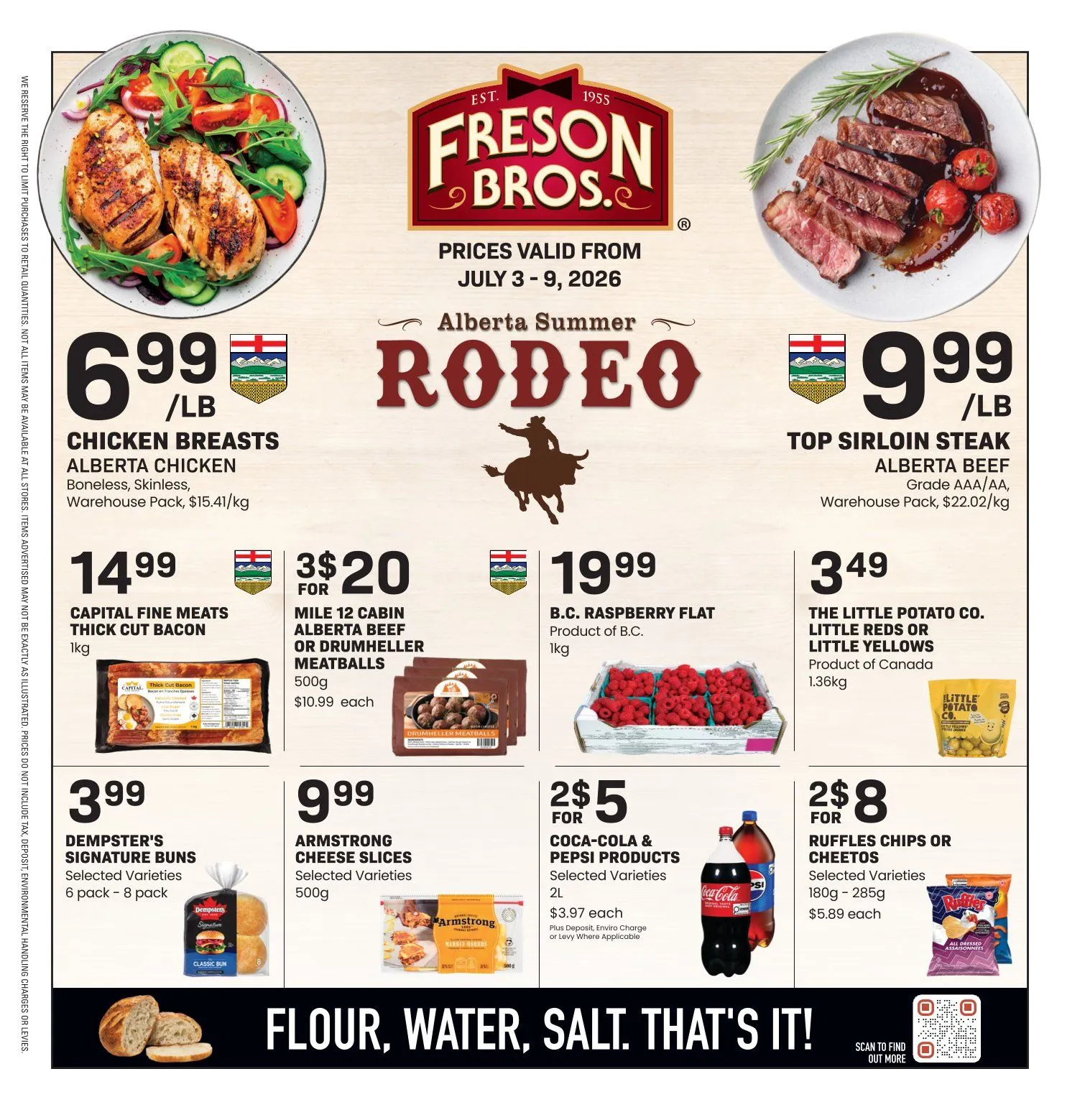 Freson Bros Sales from July 3 to July 9 2026 - flyer page 1