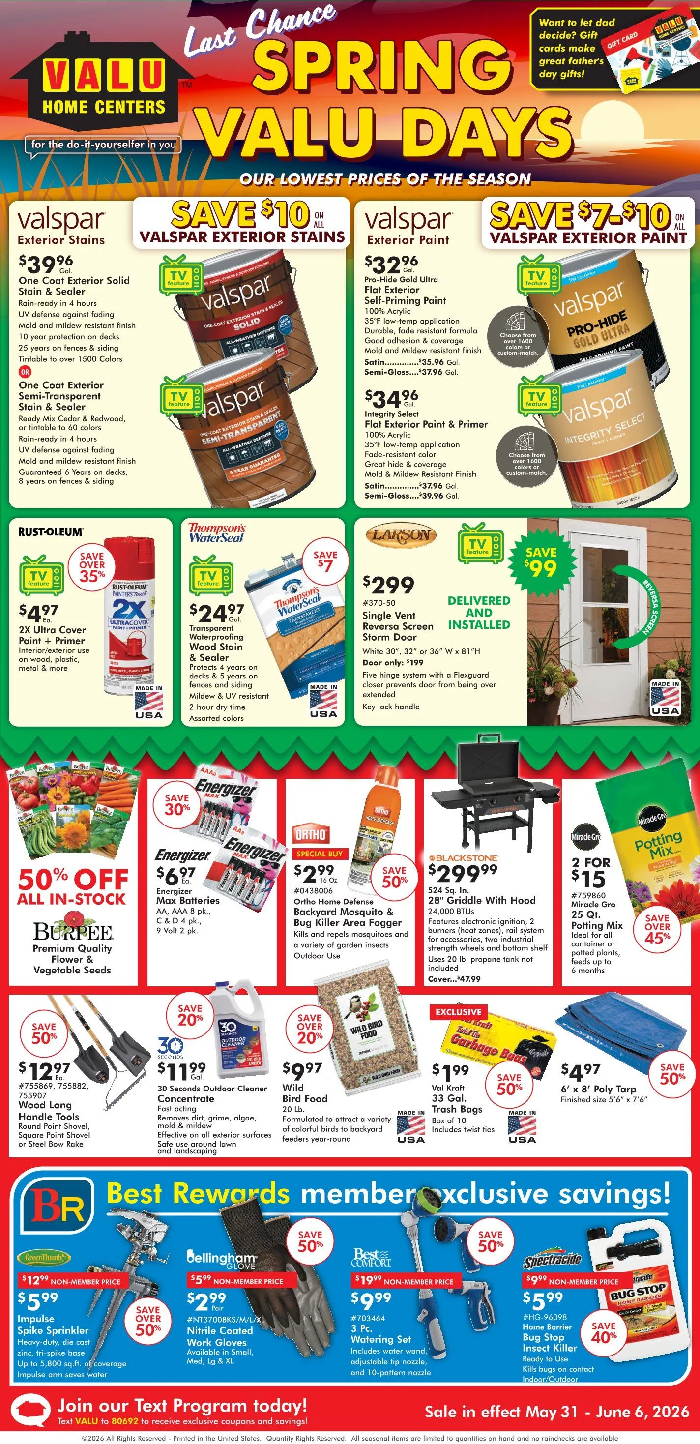 Weekly ad Valu Home Sales from June 3 to June 9 2026 - Page