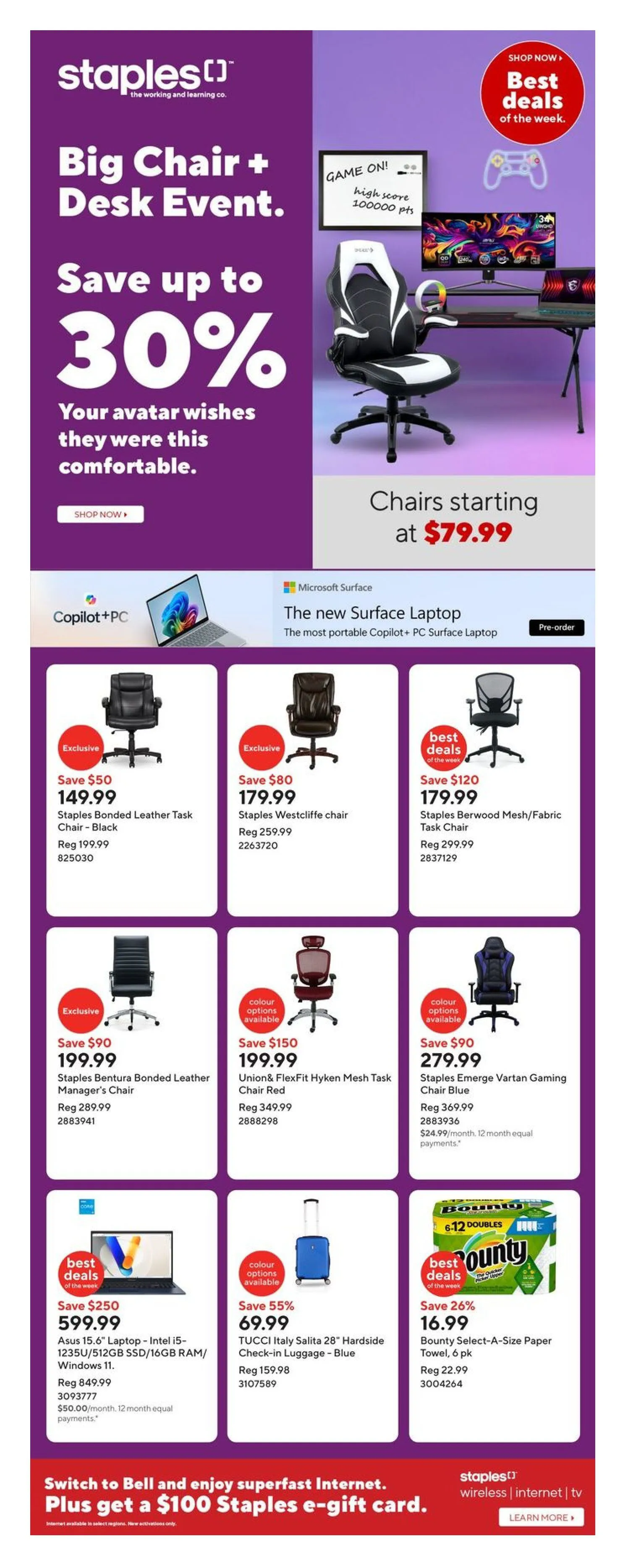 Staples Deals from May 16 to May 22 2025 - flyer page 1