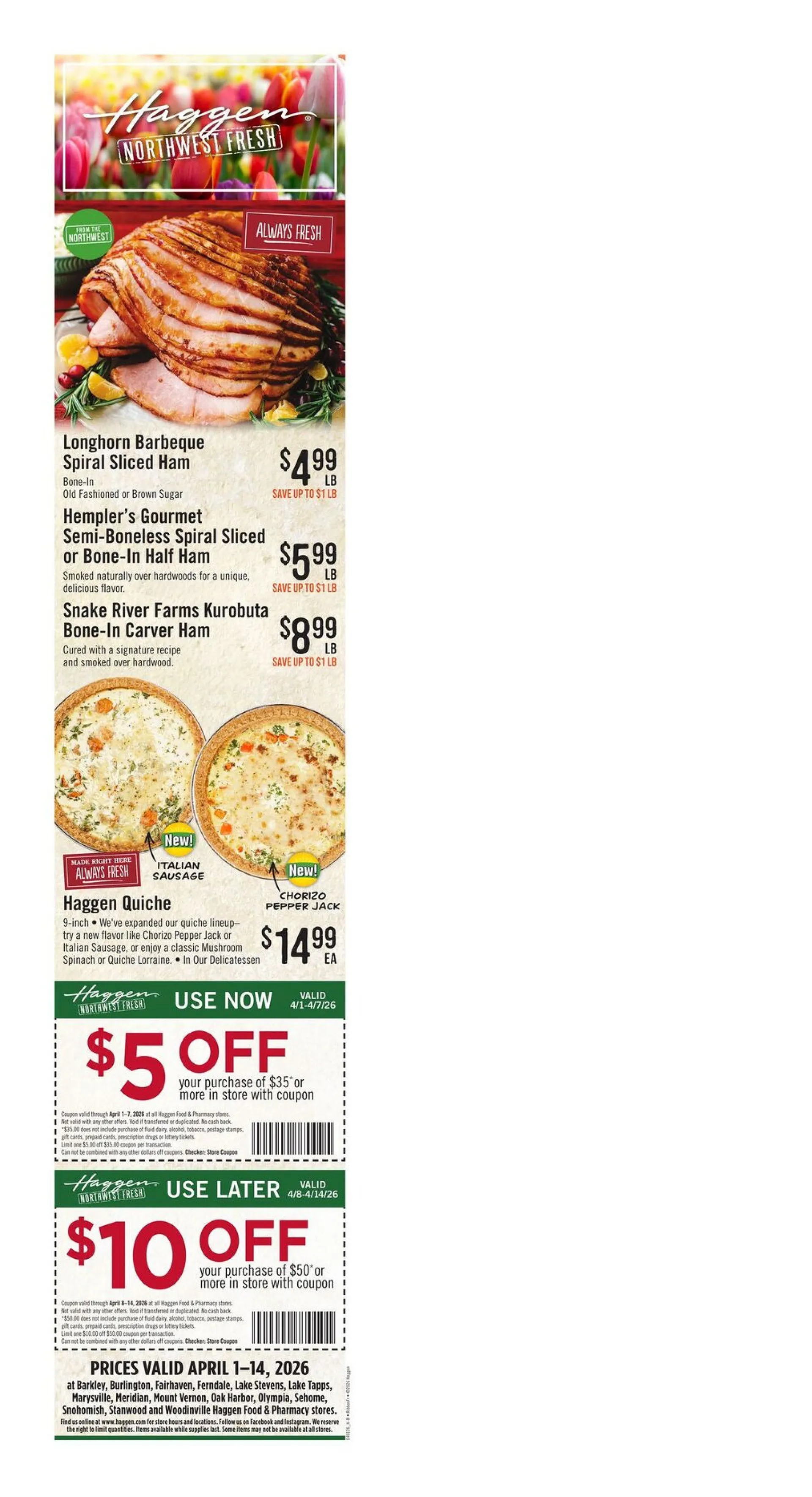 Weekly ad  Haggen weekly ads from April 1 to April 14 2026 - Page 