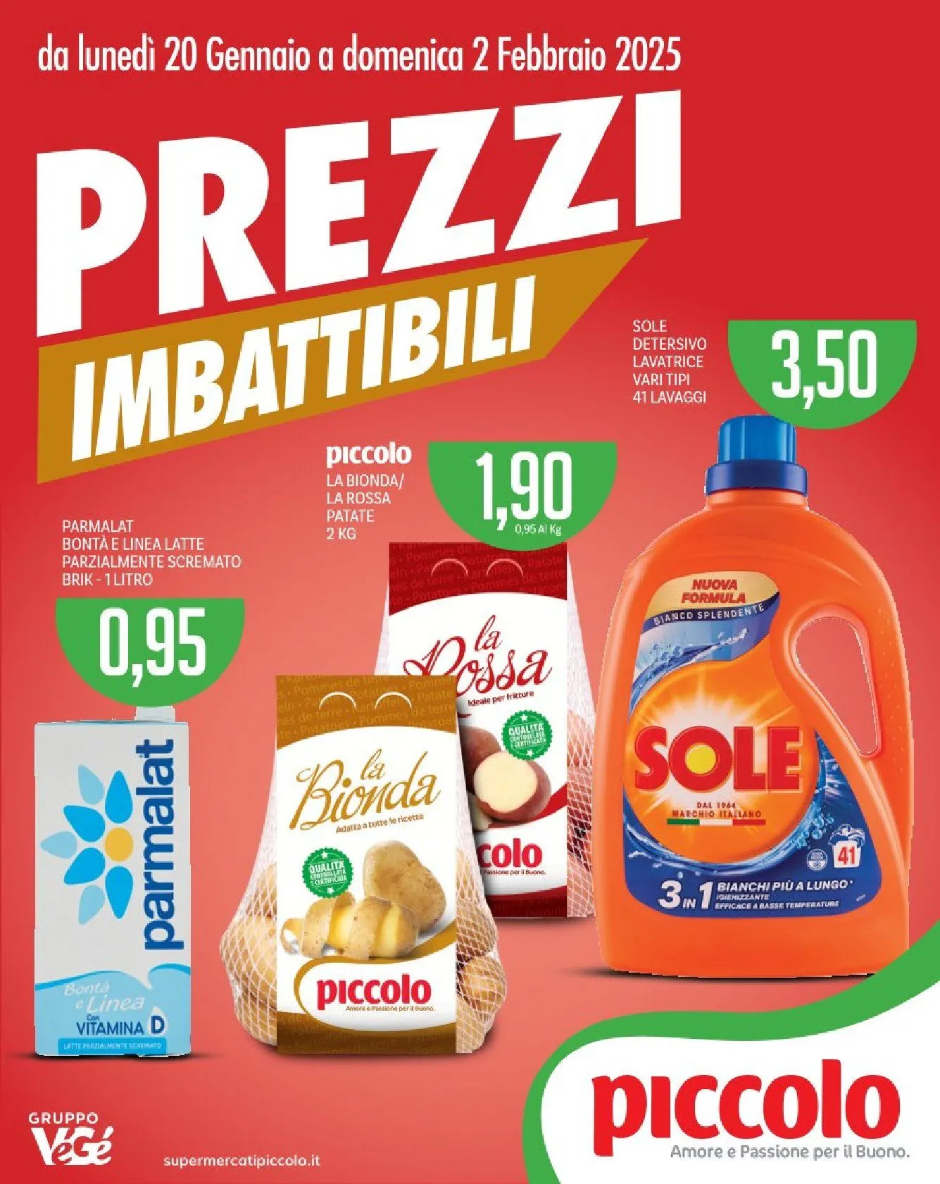 Piccolo Volantino da 20 gennaio a 2 febbraio di 2025 - Pagina del volantino