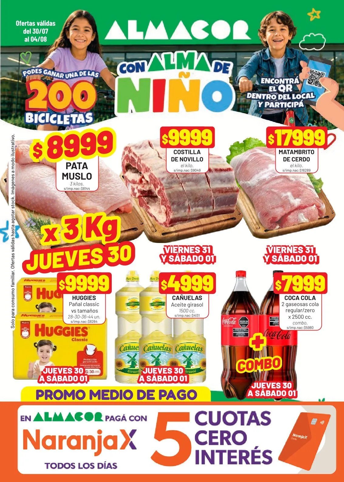 Ofertas de Ofertas Almacor 30 de julio al 4 de agosto 2026 - Página 1 del catálogo