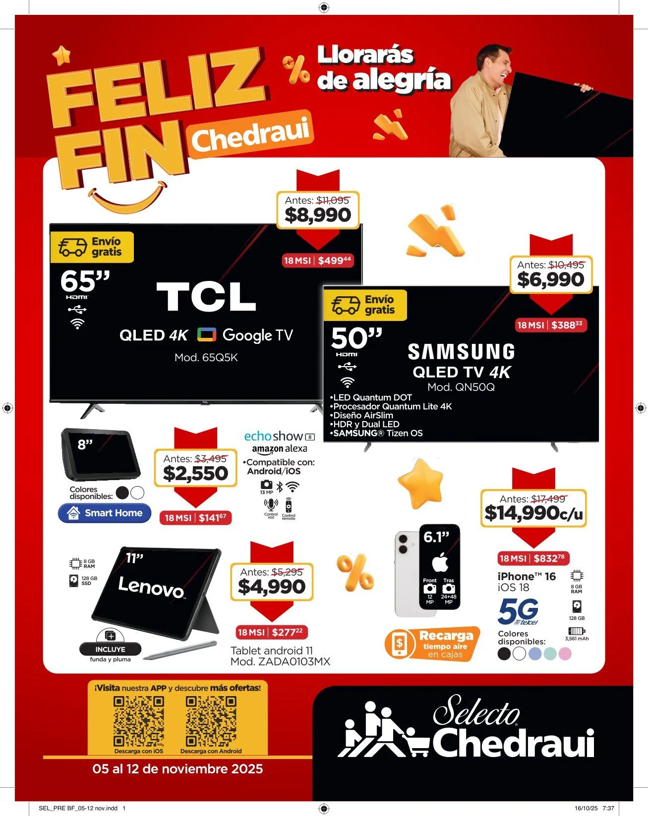 Catálogo de Chedraui - Ofertas 5 de noviembre al 12 de noviembre 2025 - Pagina 