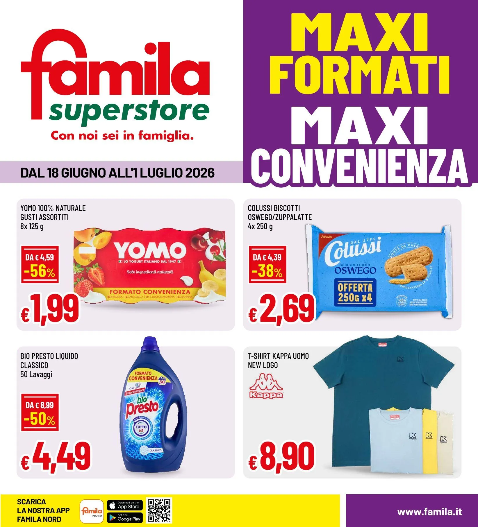  Volantini Famila Superstore da 18 giugno a 1 luglio di 2026 - Pagina del volantino 