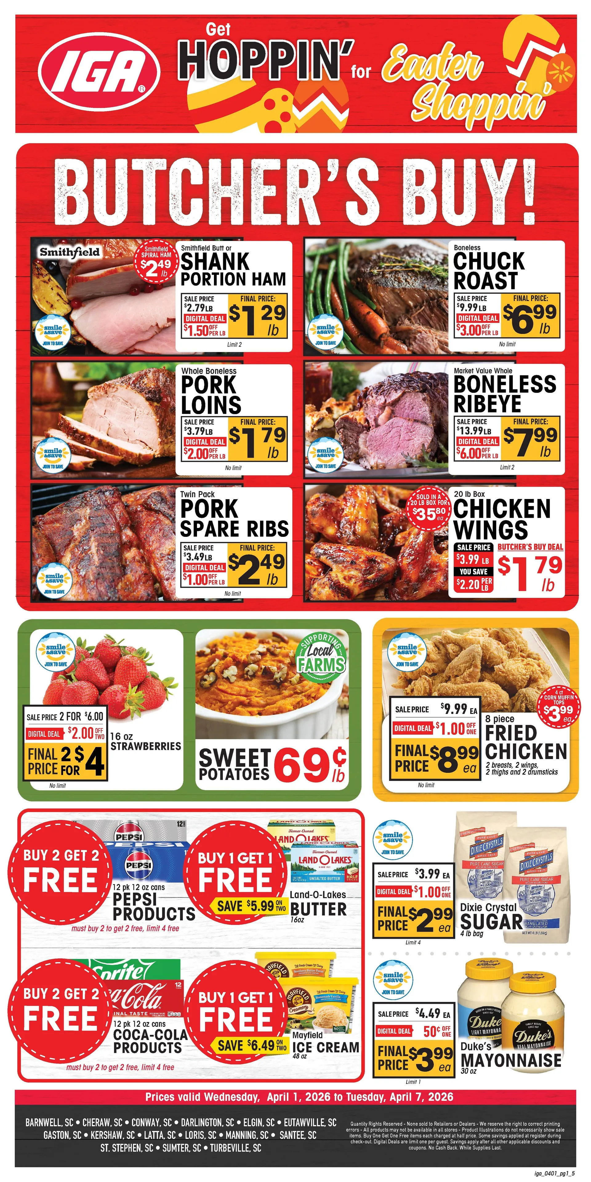 Weekly ad IGA Sales from April 1 to April 7 2026 - Page 