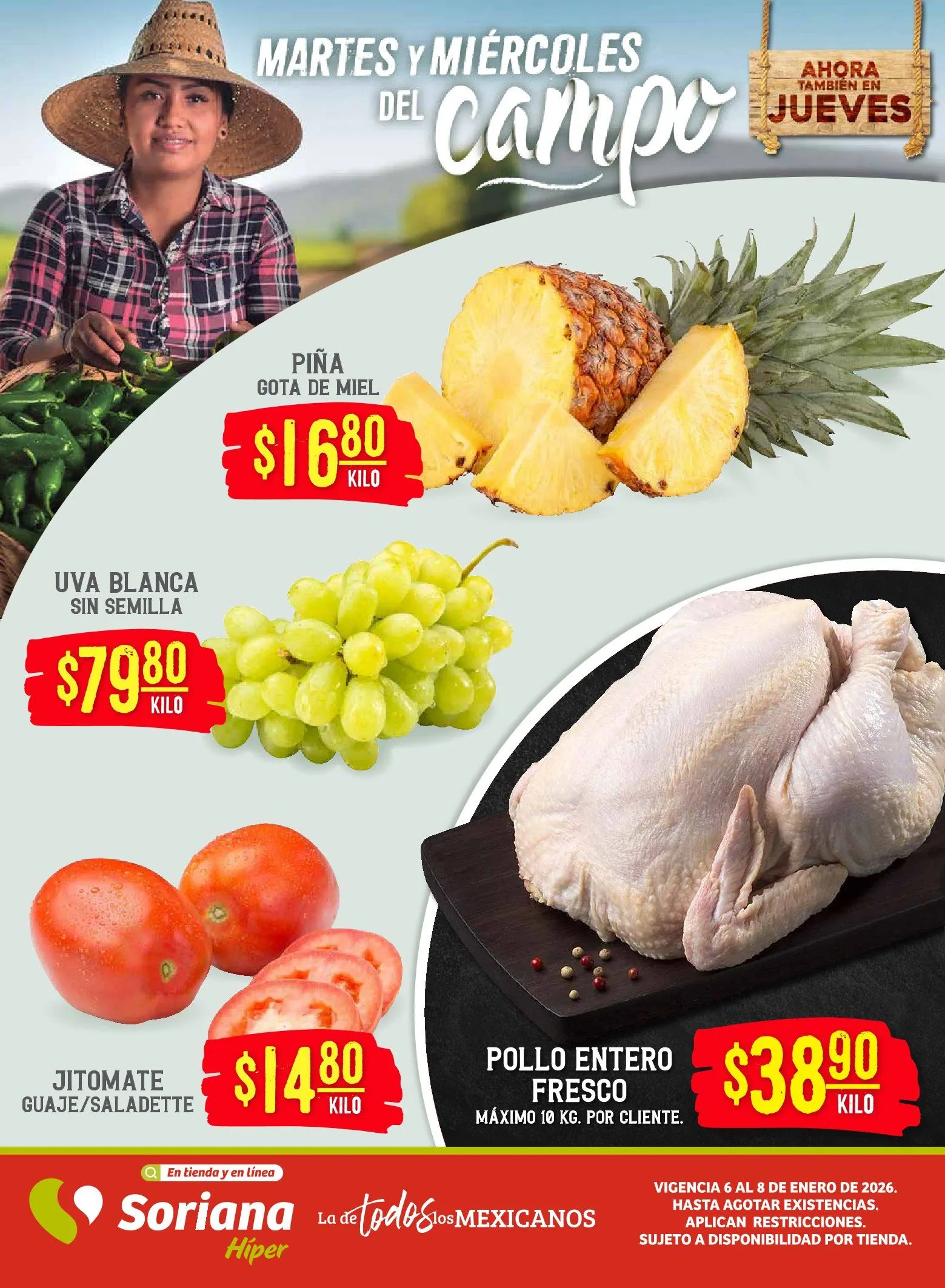 Catálogo de Soriana Ofertas 6 de enero al 8 de enero 2026 - Pagina 1