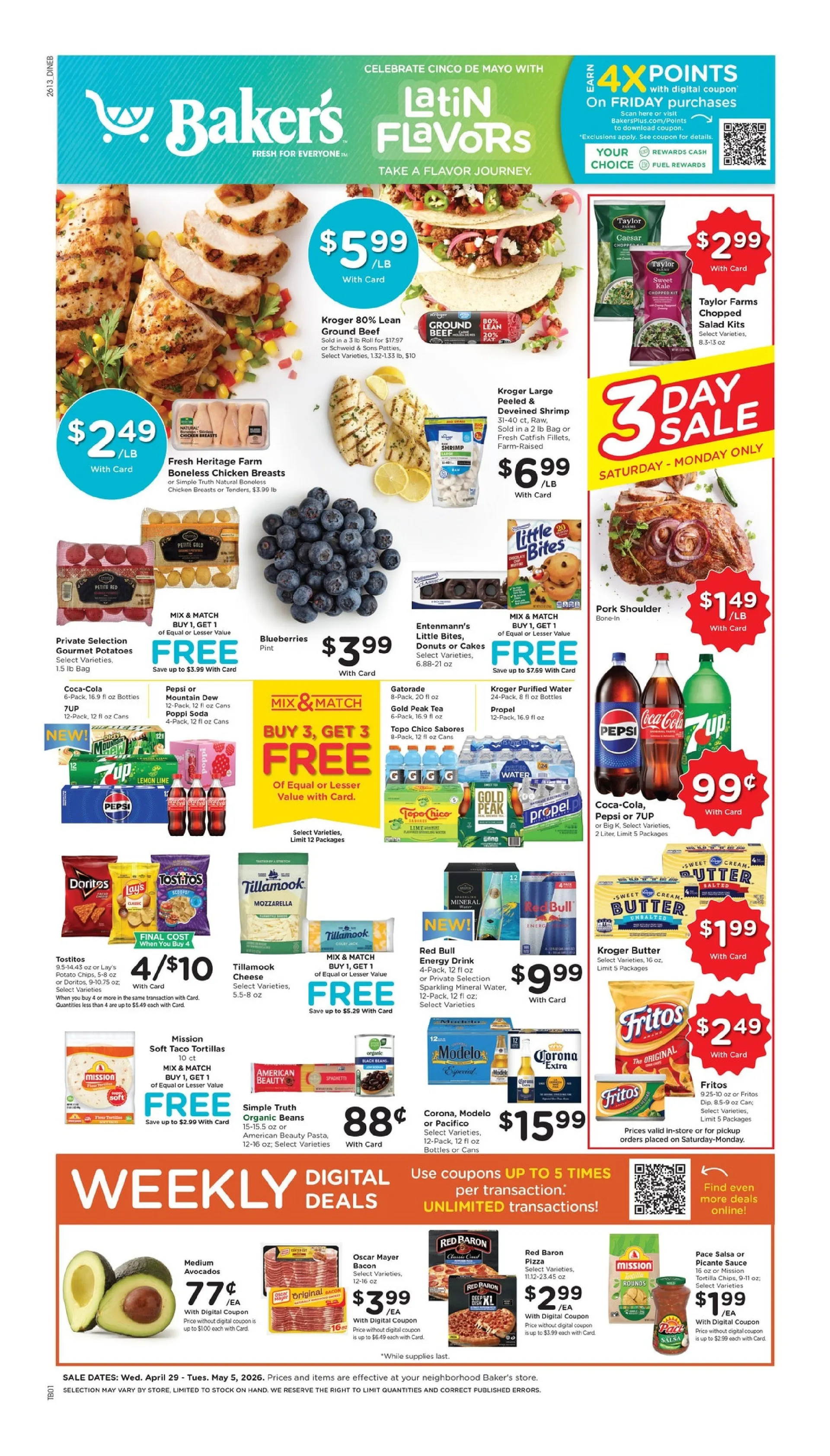 Weekly ad Baker's Sales from April 29 to May 5 2026 - Page 1