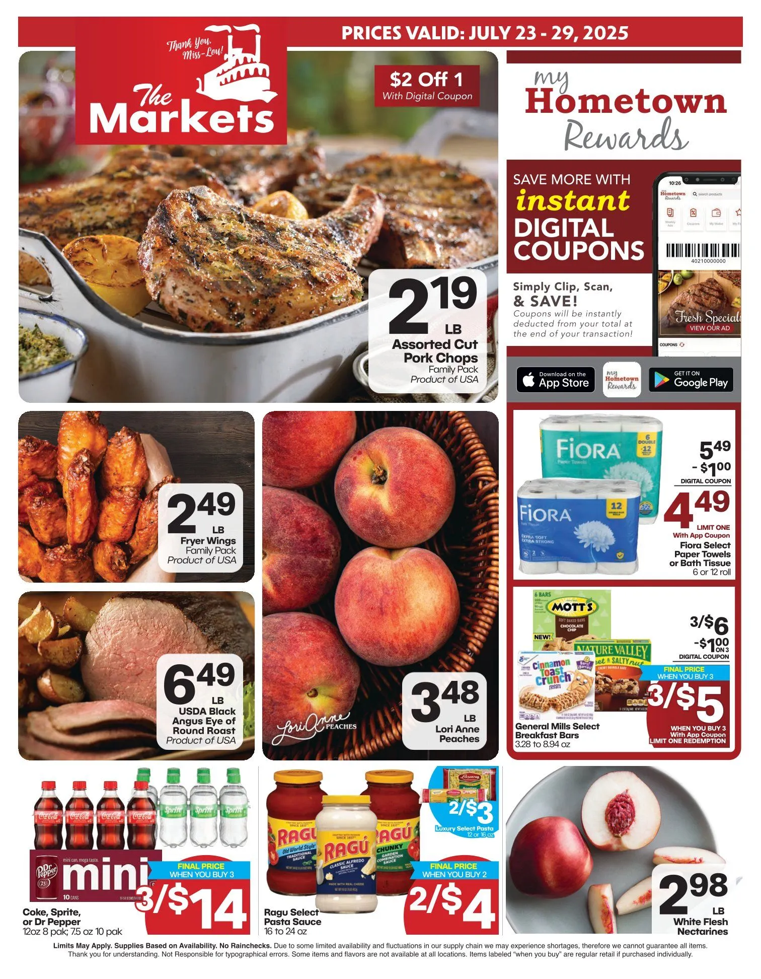 Weekly ad The Markets Sales from July 23 to July 29 2025 - Page 