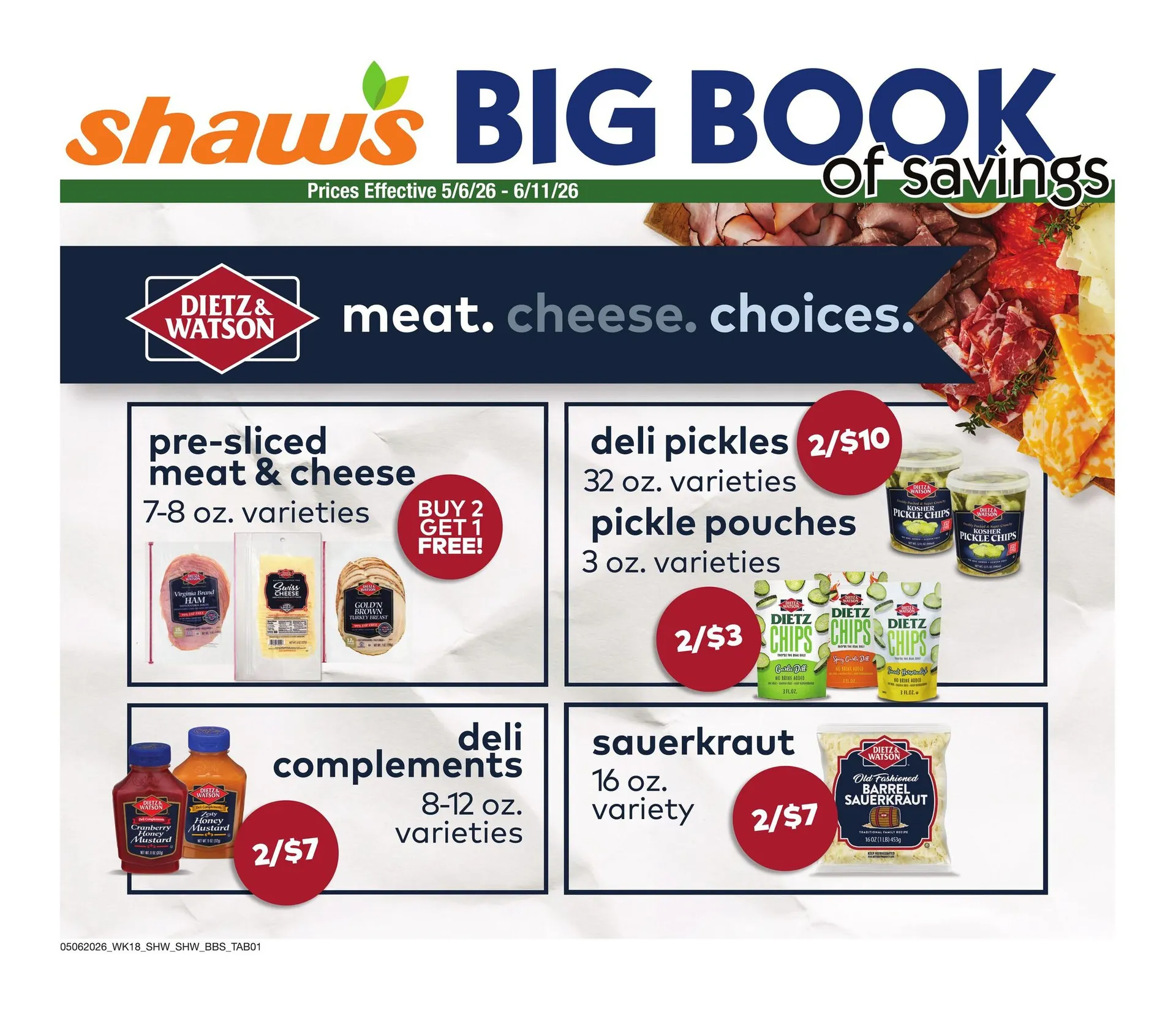 Weekly ad Shaw's Sales from May 6 to June 11 2026 - Page