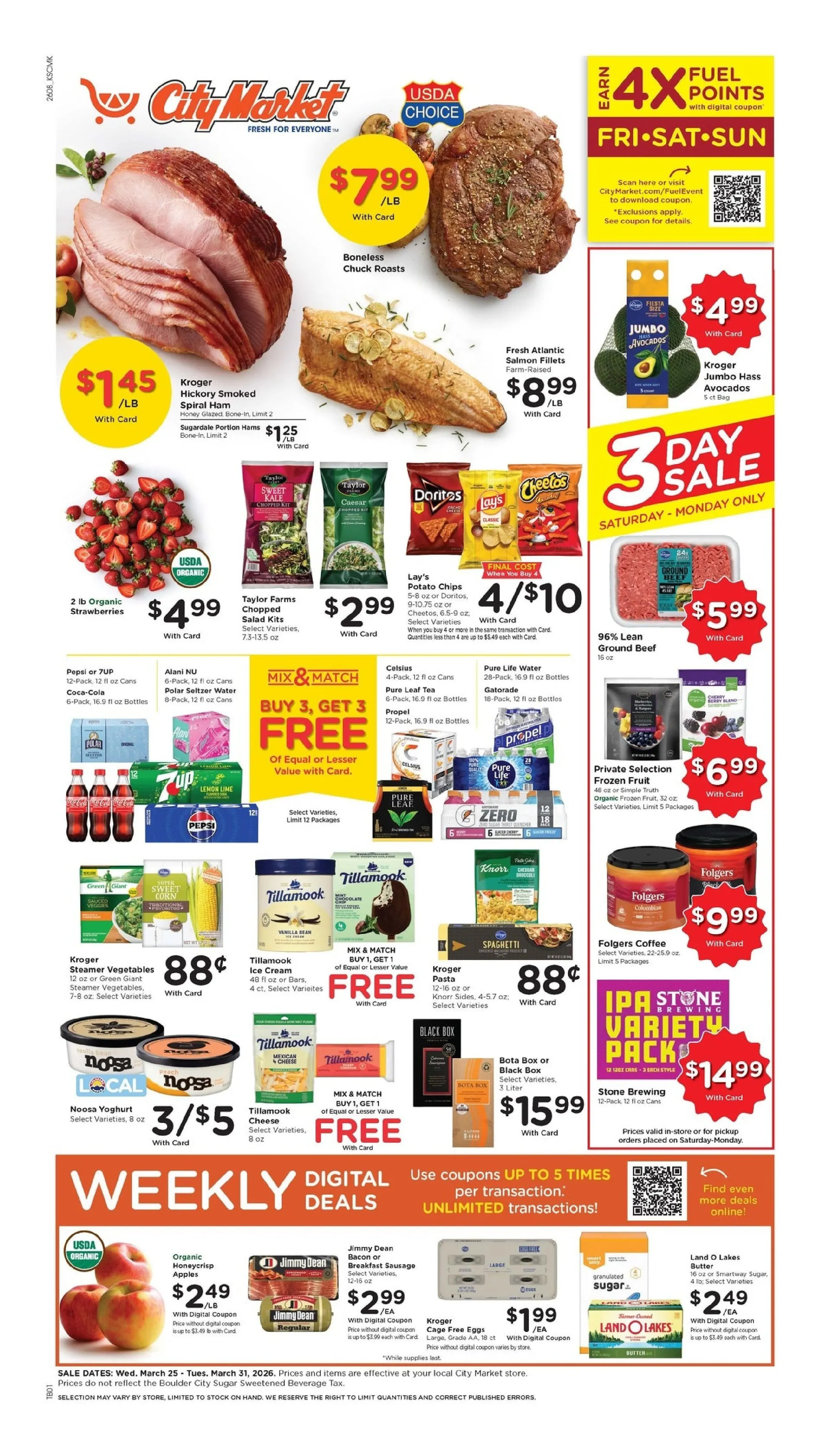 Weekly ad City Market Sales from March 25 to March 31 2026 - Page