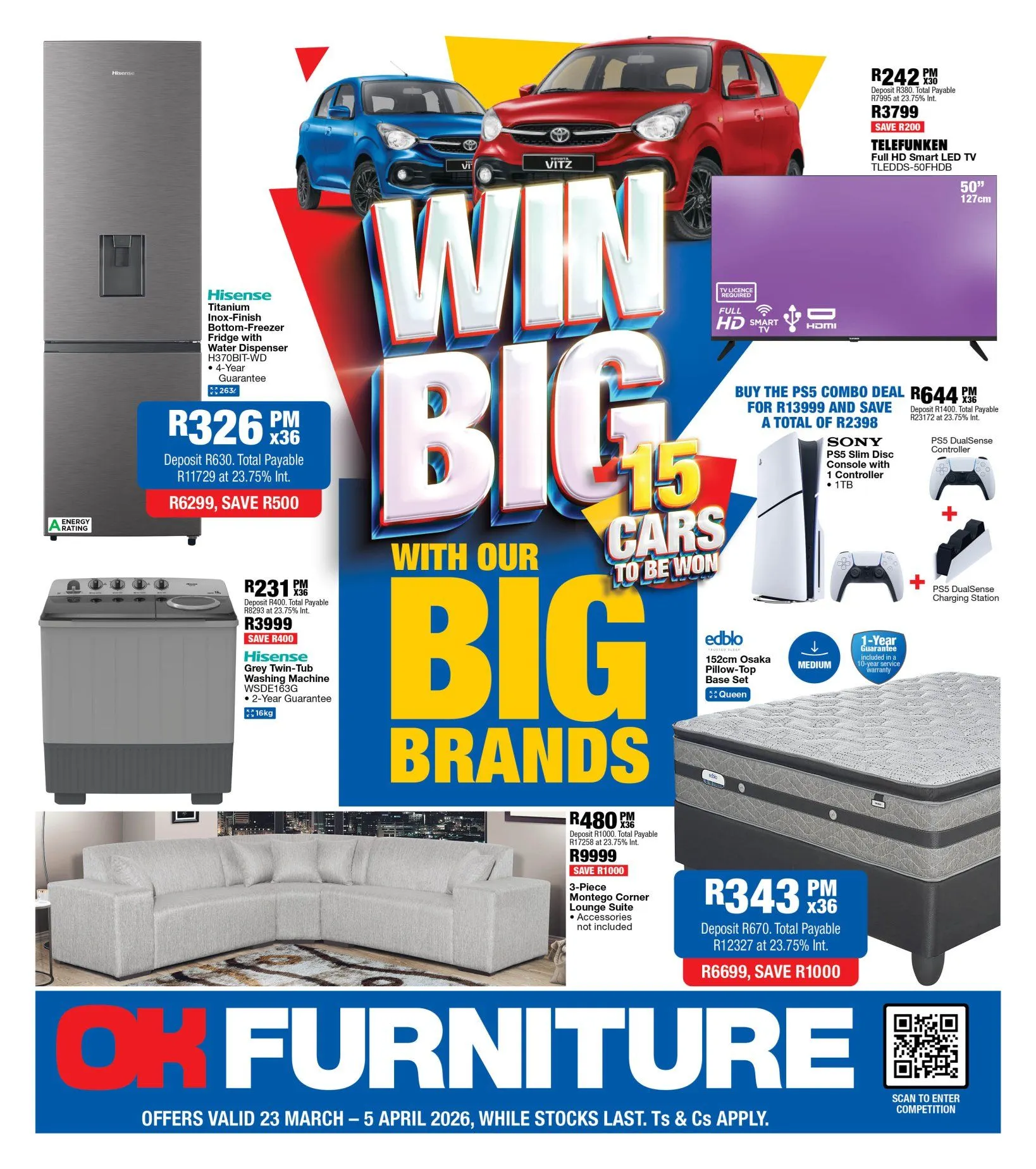 OK Furniture Sales from 23 March to 5 April 2026 - Catalogue Page