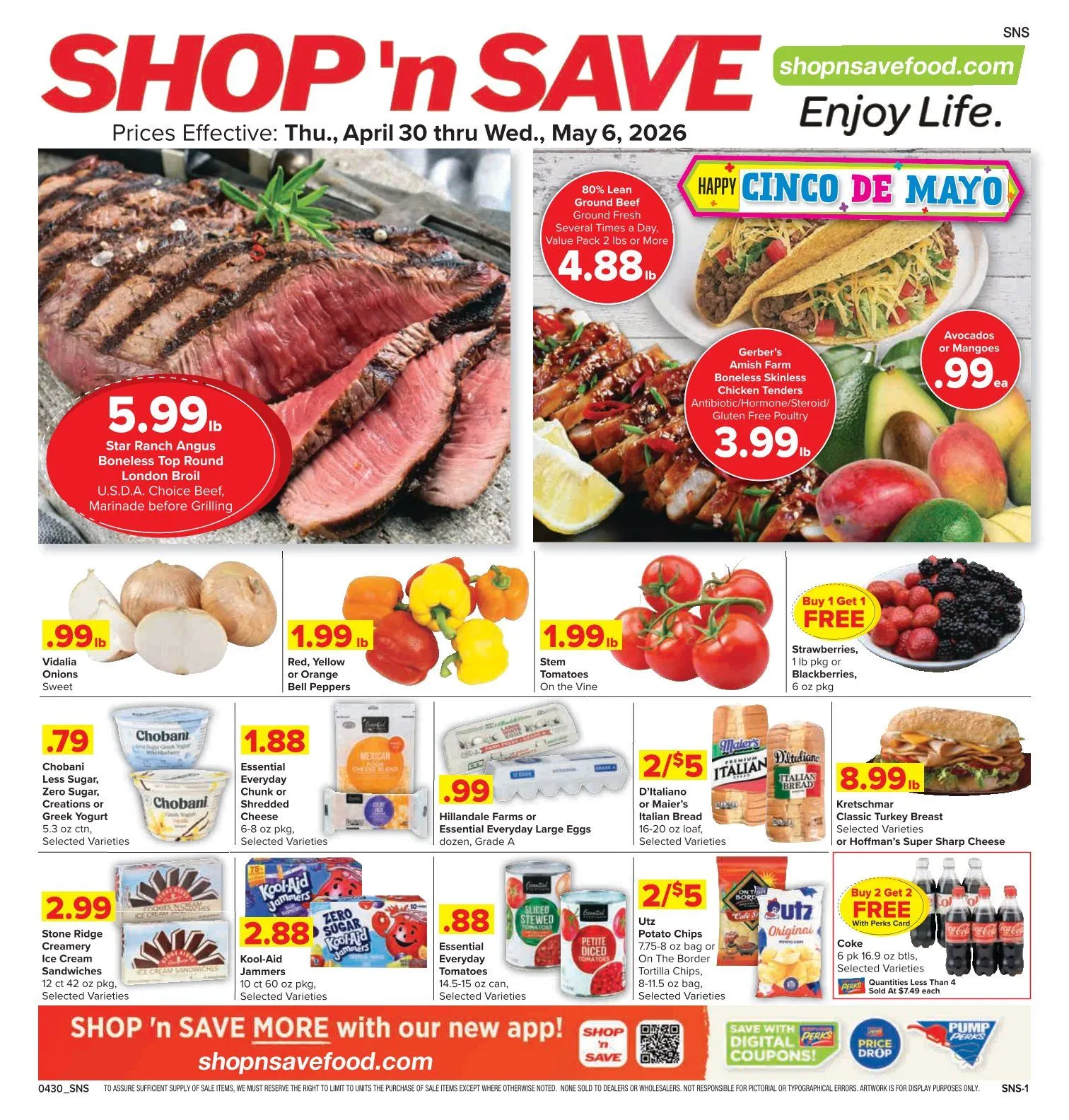 Weekly ad Shop'n Save Sales from April 30 to May 6 2026 - Page 