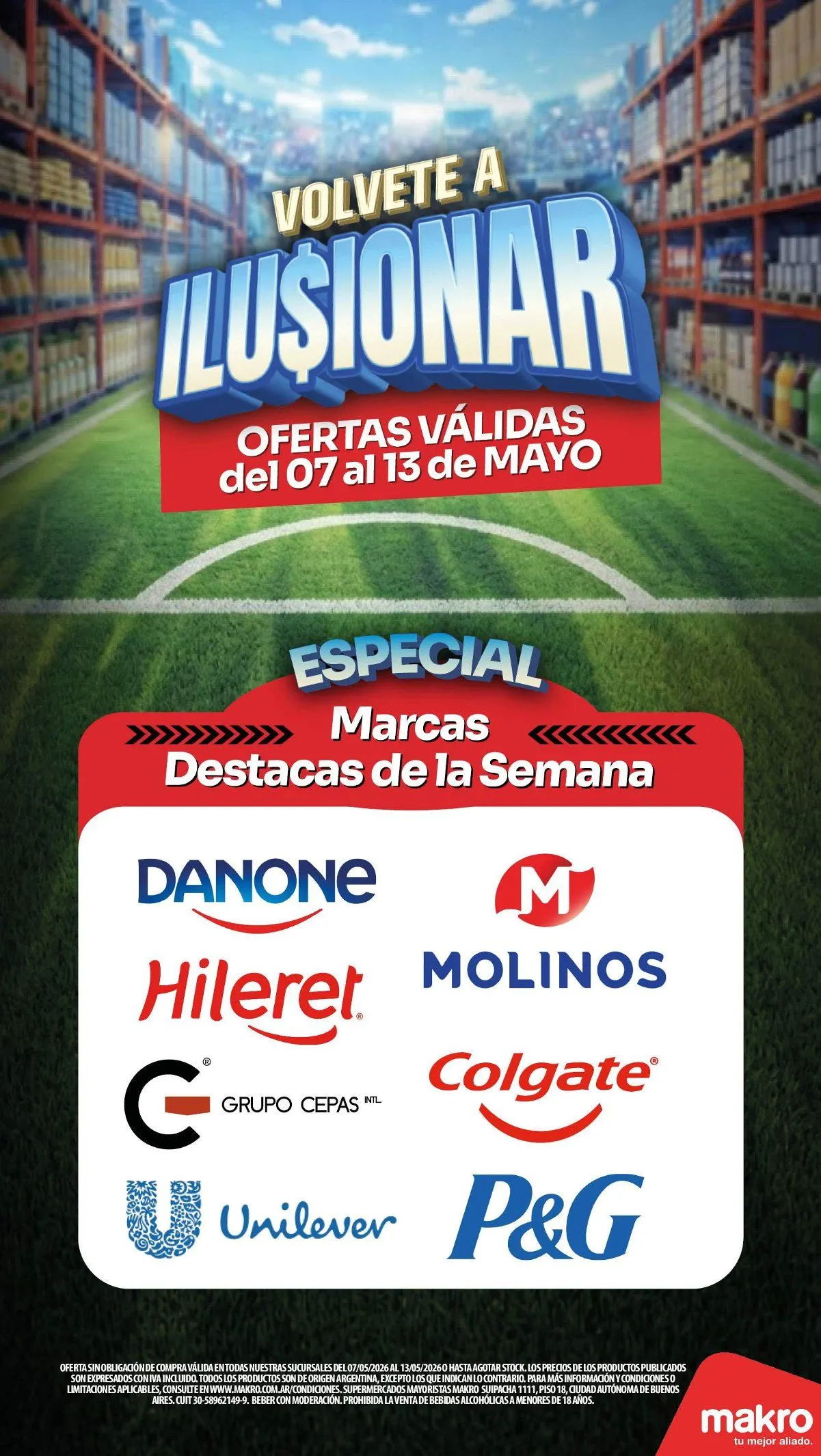 Ofertas de Ofertas Makro 7 de mayo al 13 de mayo 2026 - Página 1 del catálogo