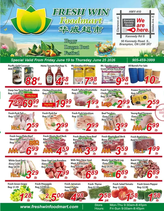Fresh Win Foodmart Sales from June 19 to June 25 2026 - flyer page 