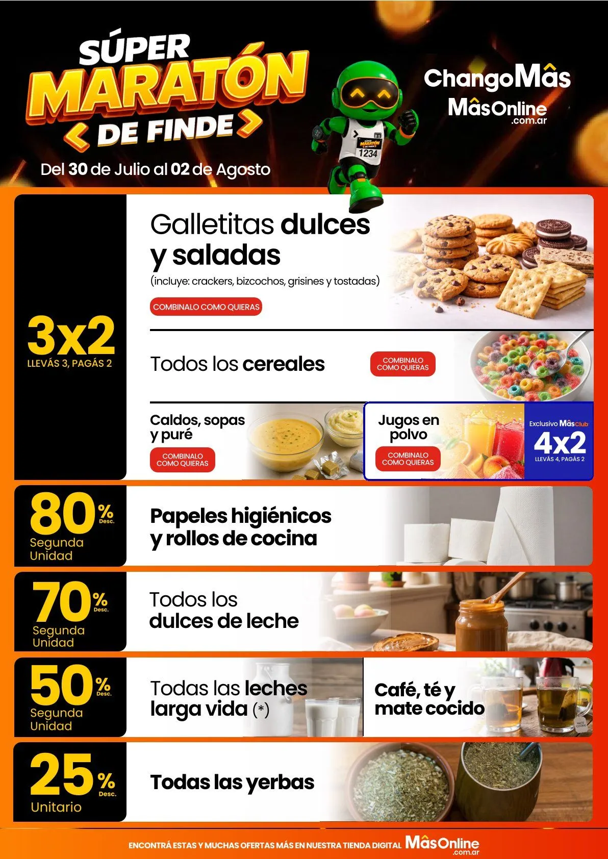 Ofertas de Changomas Ofertas 30 de julio al 2 de agosto 2026 - Página  del catálogo