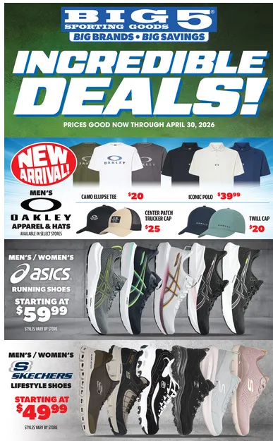 Weekly ad Big 5 Sales from April 20 to April 30 2026 - Page 
