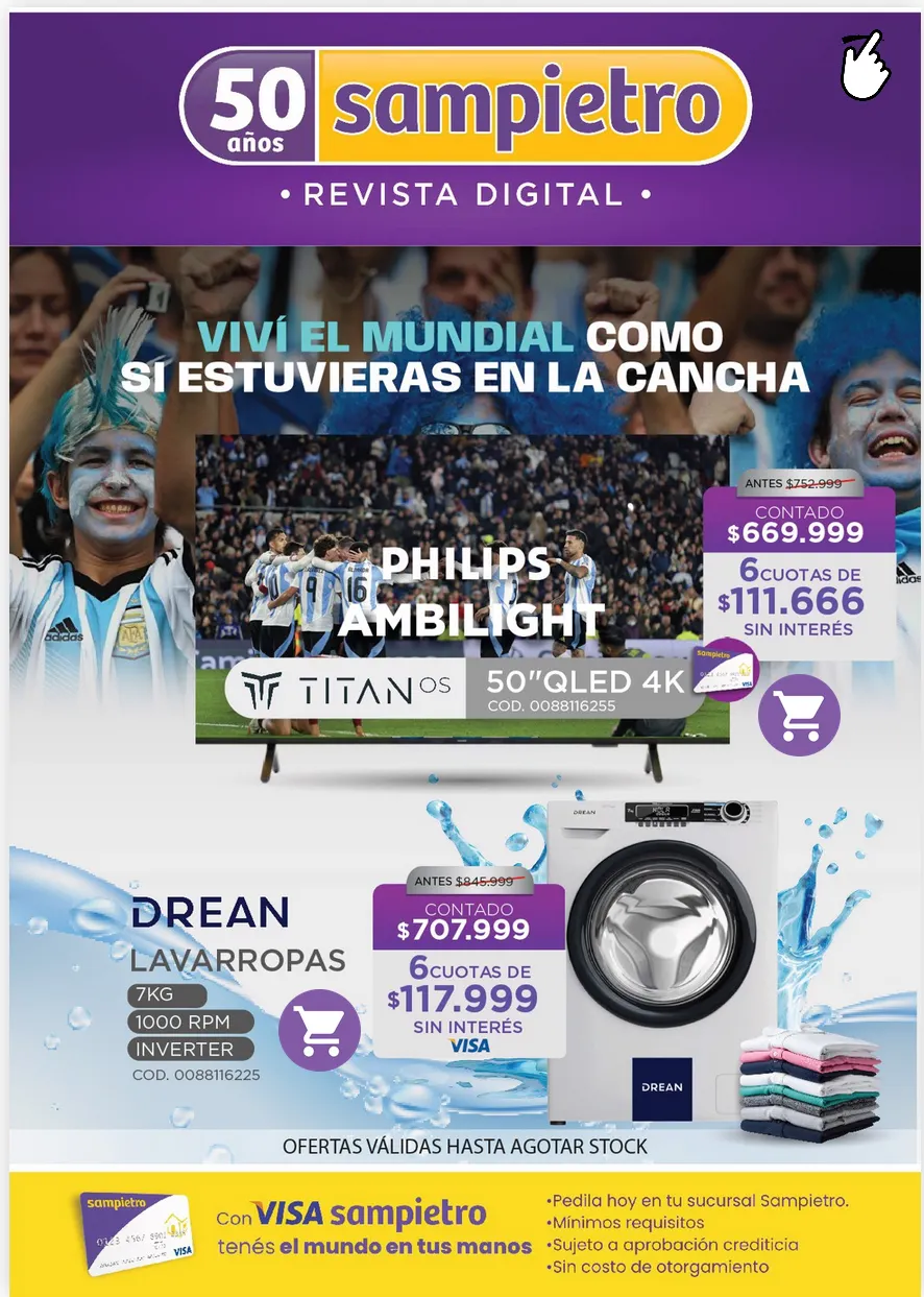 Ofertas de Sampietro - Últimos catálogos 11 de mayo al 19 de mayo 2026 - Página  del catálogo
