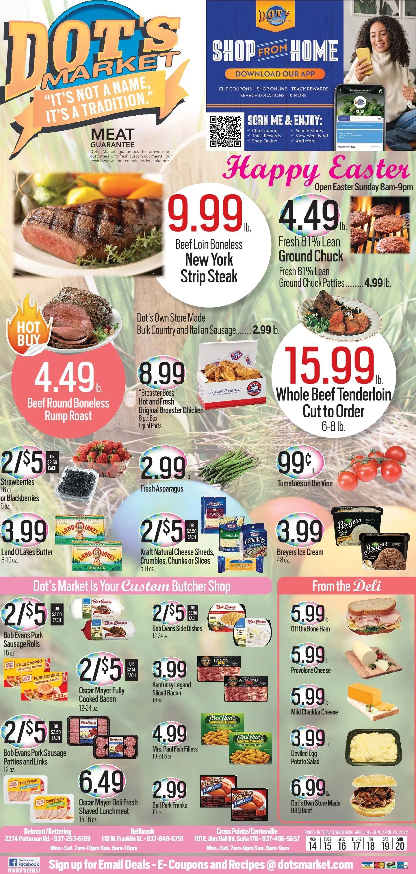 Weekly ad Dot's Market Deals from April 16 to April 20 2025 - Page 1