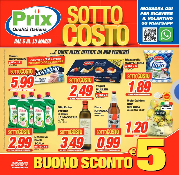 Volantini Prix Quality da 6 marzo a 15 marzo di 2026 - Pagina del volantino 