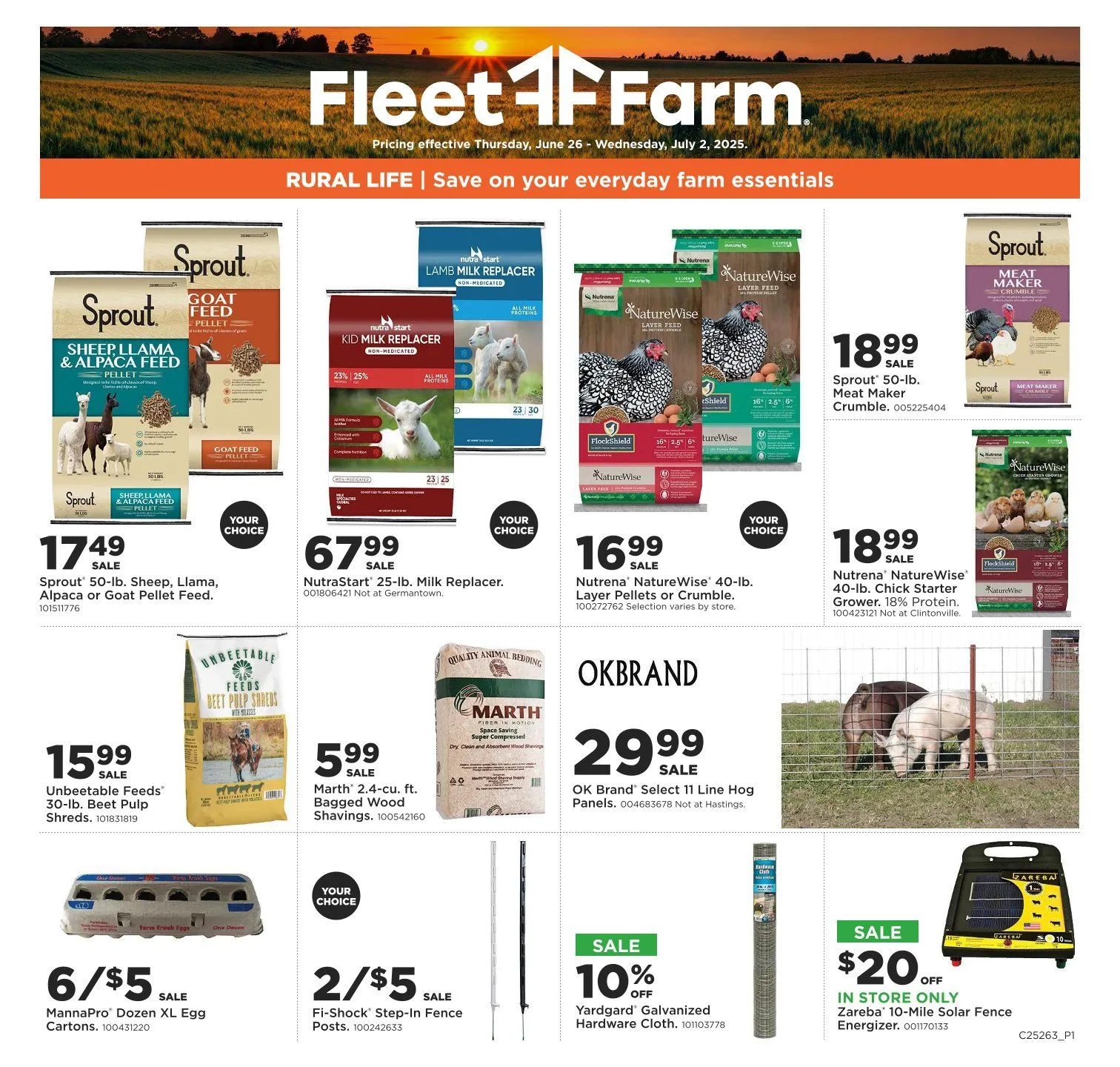 Weekly ad Fleet Farm weekly ads from June 26 to July 3 2025 - Page 1