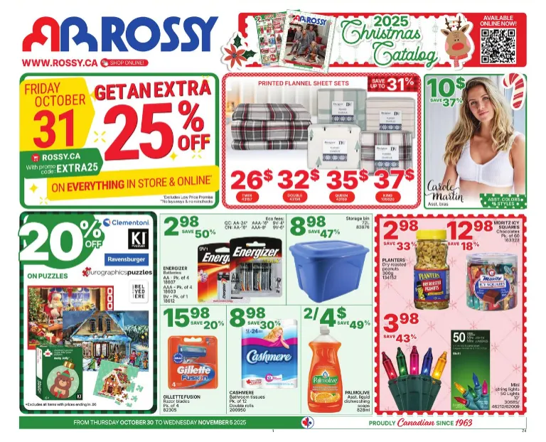 Rossy Sales from October 30 to November 5 2025 - flyer page 1