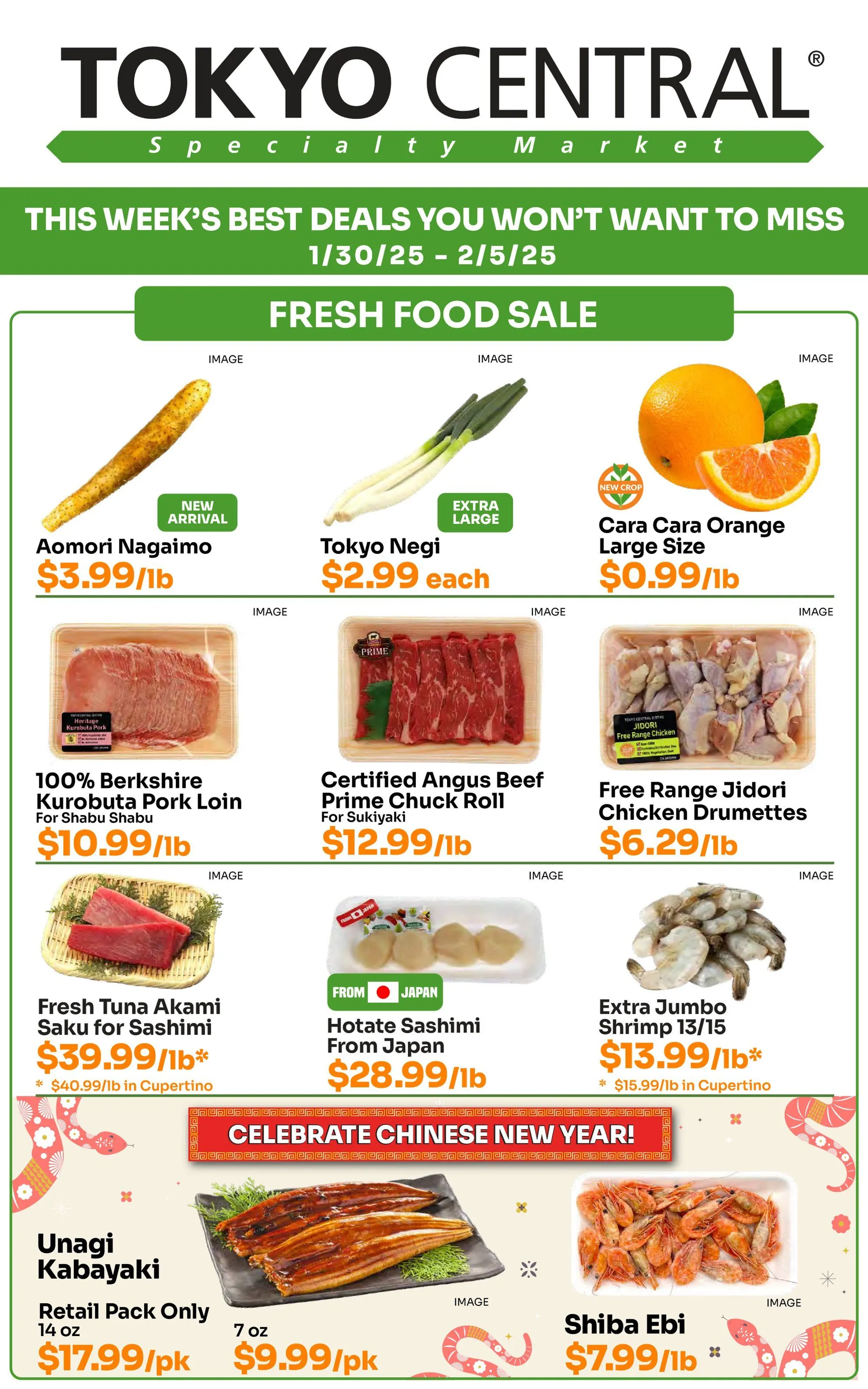 Weekly ad Tokyo Central Specialty Market Sales from January 30 to January 5 2025 - Page 