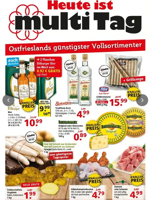 Multi Markt Prospekte von 20. April bis 25. April 2026 - Prospekt seite 